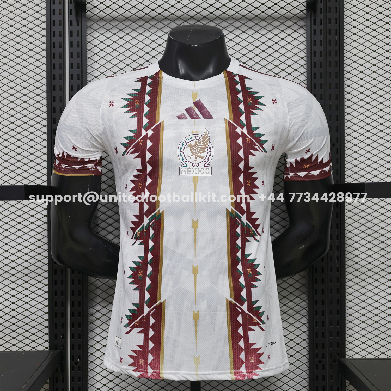 Unitedfootballkit.com | Mexico 2026 Maya Pattern Special Jersey - Player Version -Customize Name, Number and Patch | Worldwide Shipping