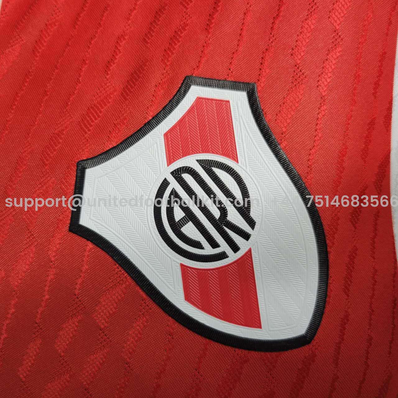 Unitedfootballkit.com | River Plate 2023 Home Stadium Jersey - Player Version -Customize Name, Number and Patch | Worldwide Shipping