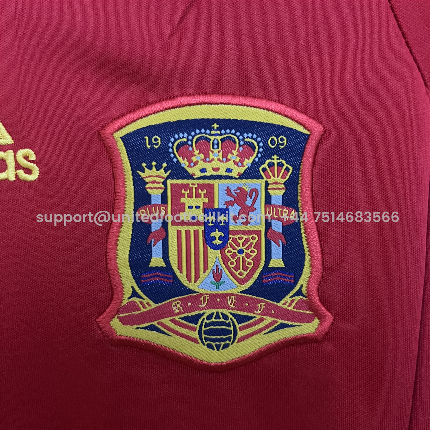 Unitedfootballkit.com | Retro Spain 2010 Home Kids Kit -Customize Name, Number and Patch | Worldwide Shipping