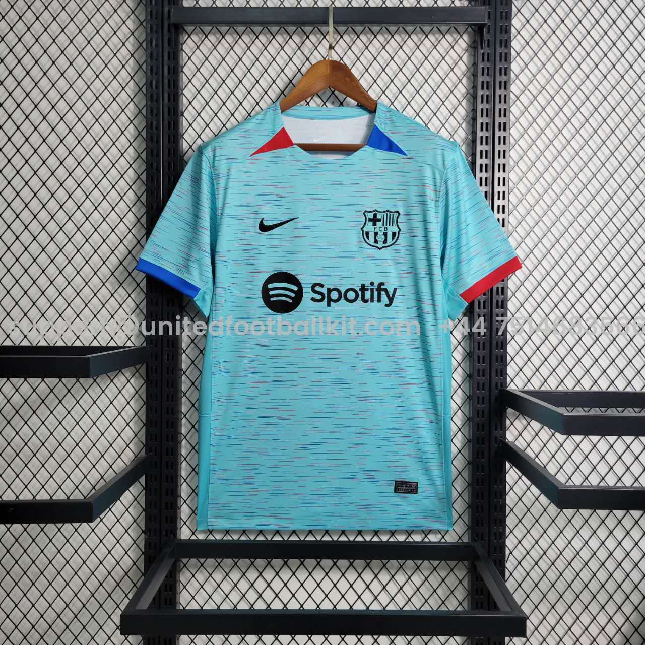 Unitedfootballkit.com | Barcelona 23-24 Third Jersey - Fans Version -Customize Name, Number and Patch | Worldwide Shipping