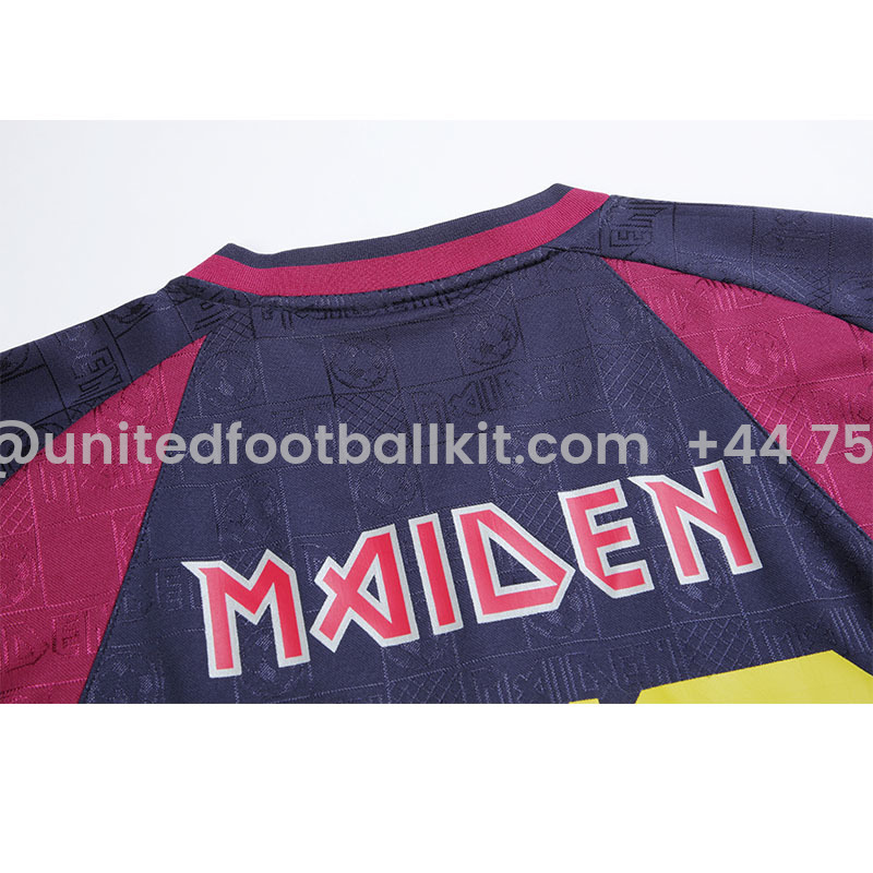 Unitedfootballkit.com | Retro Iron Maiden 2010 Home Stadium Jersey -Customize Name, Number and Patch | Worldwide Shipping