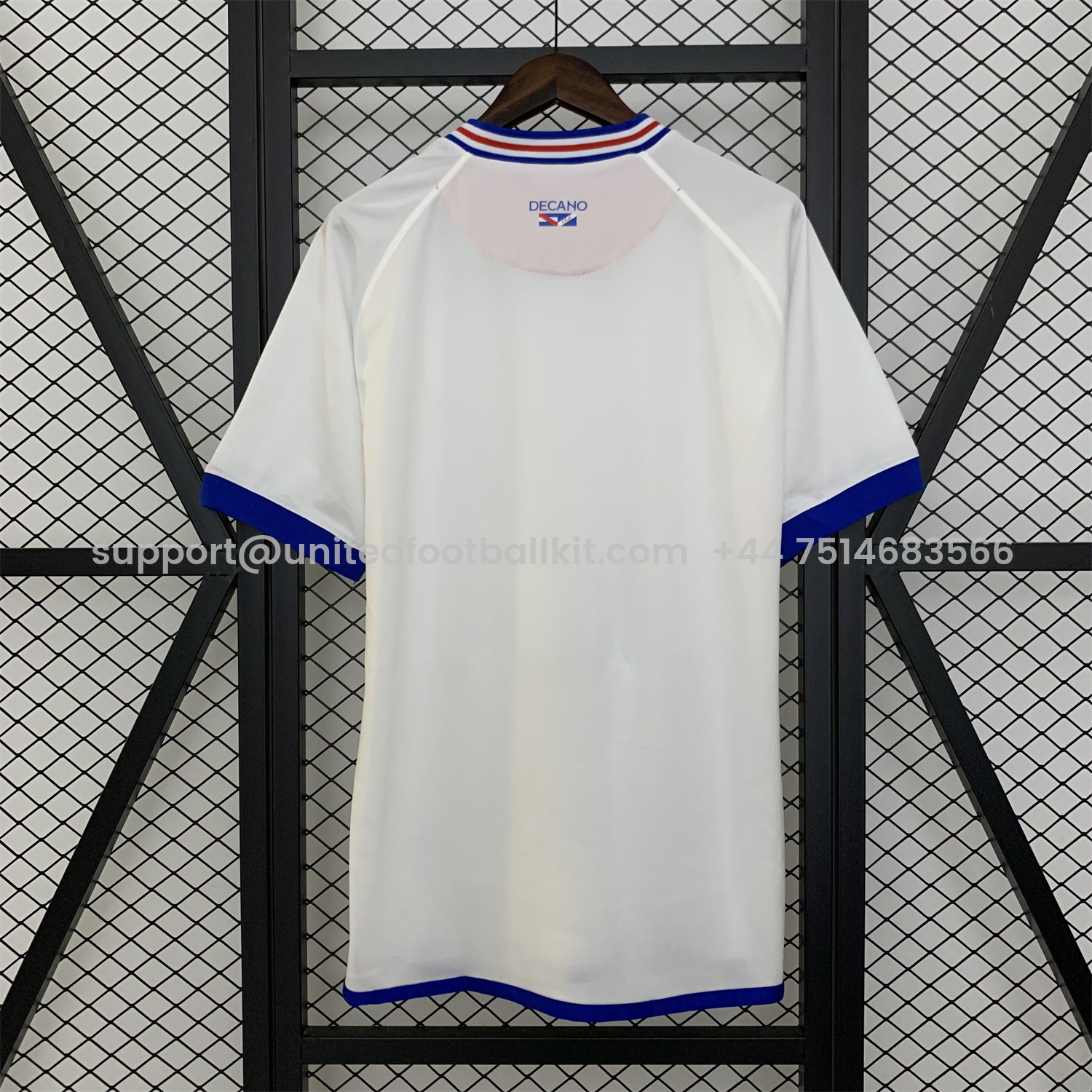 Unitedfootballkit.com | Uruguay Nacional Club Nacional de Football 25-26 White Training Jersey - Fans Version -Customize Name, Number and Patch | Worldwide Shipping