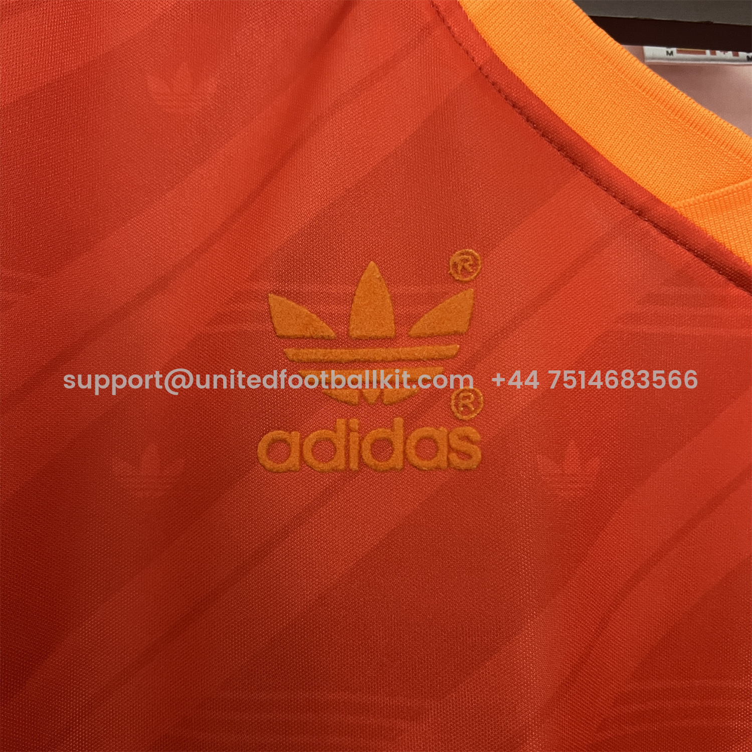 Unitedfootballkit.com | Retro Roma 1992-94 Home Jersey -Customize Name, Number and Patch | Worldwide Shipping