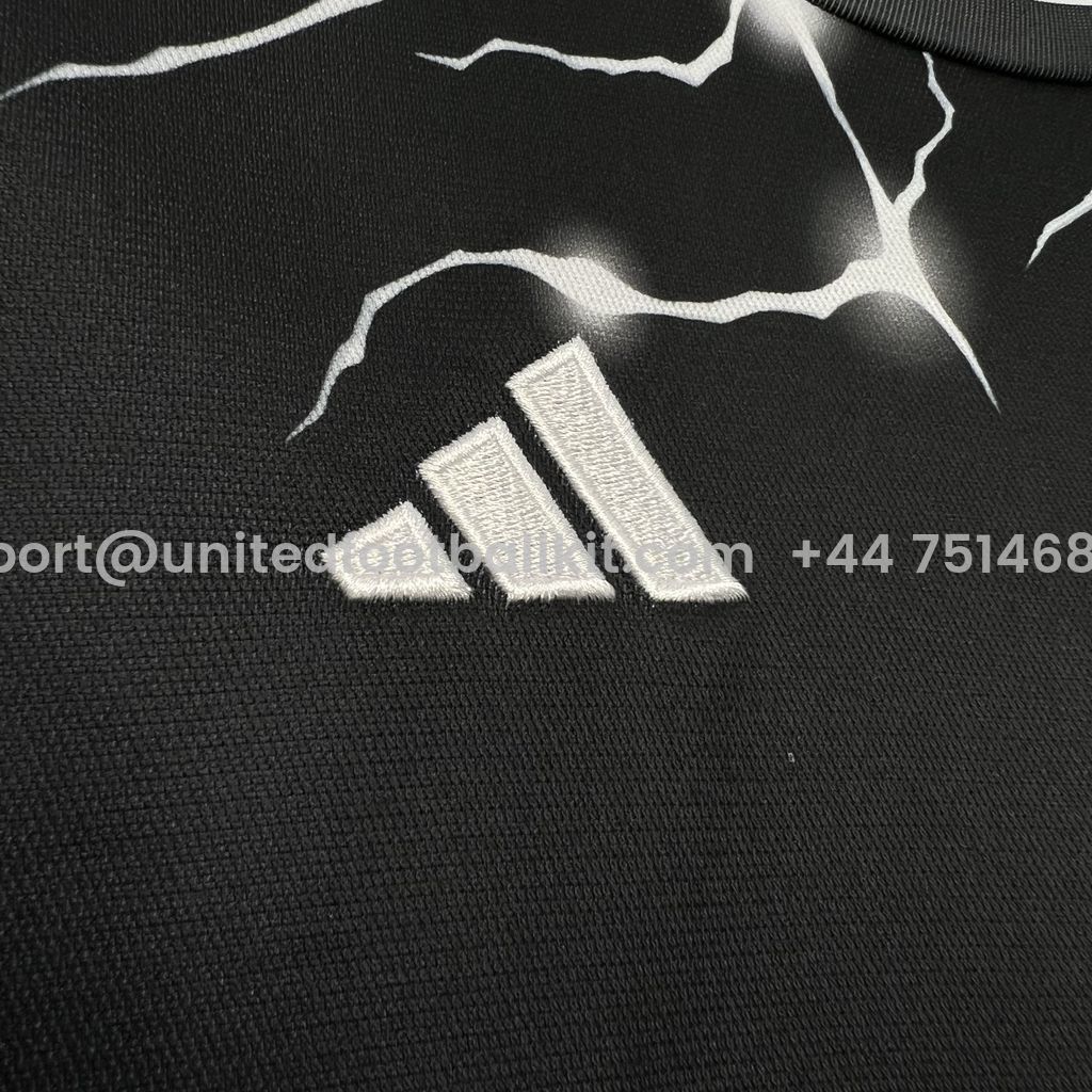 Unitedfootballkit.com | Real Madrid 24-25 Black Leopard Jersey - Fans Version -Customize Name, Number and Patch | Worldwide Shipping