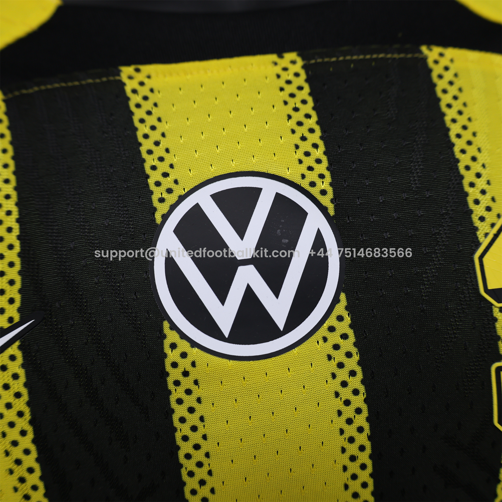 Unitedfootballkit.com | Al Ittihad Jeddah United 24-25 Home Jersey with New Sponsers - Player Version -Customize Name, Number and Patch | Worldwide Shipping