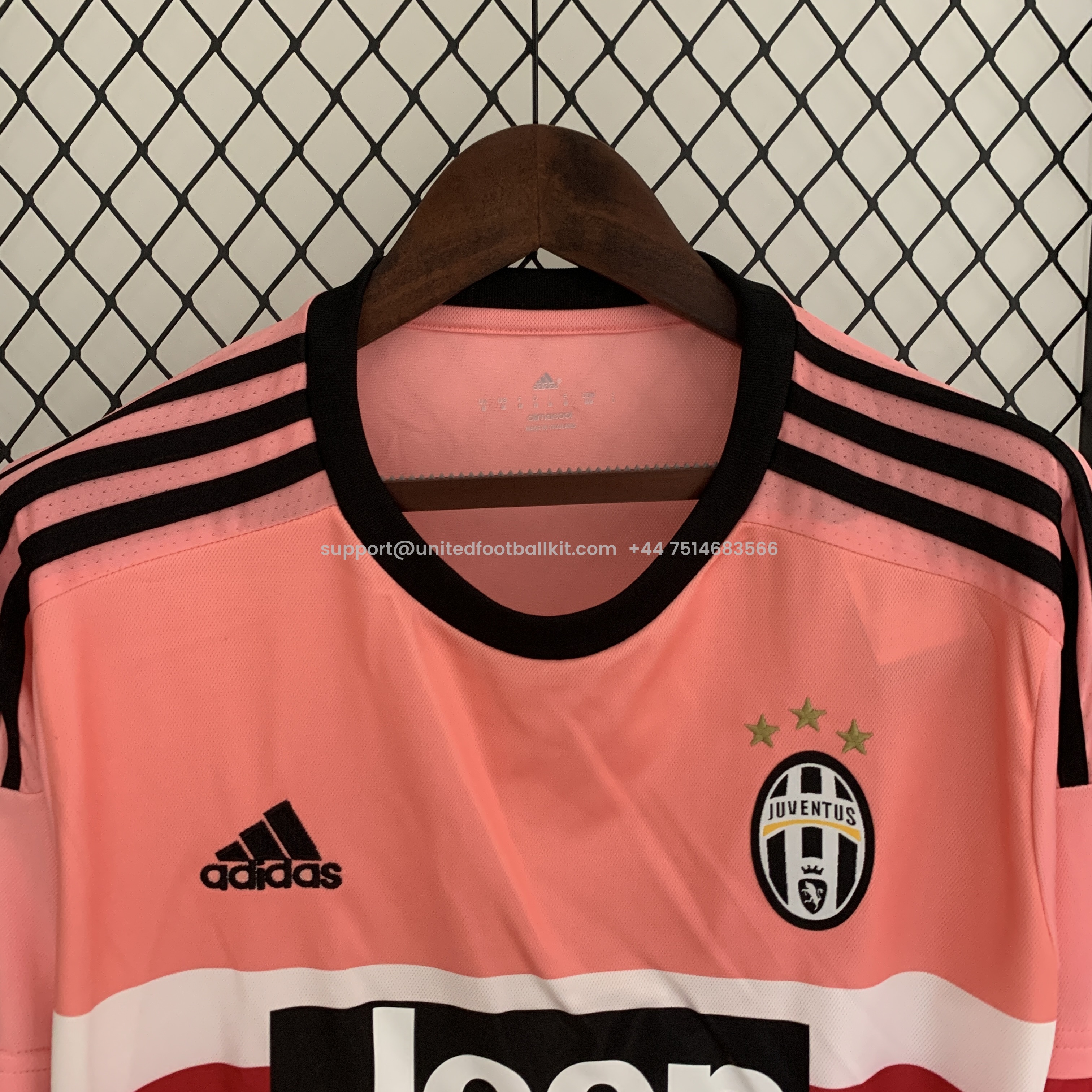 Unitedfootballkit.com | Retro Juventus 15-16 Away Stadium Long Sleeve Jersey -Customize Name, Number and Patch | Worldwide Shipping