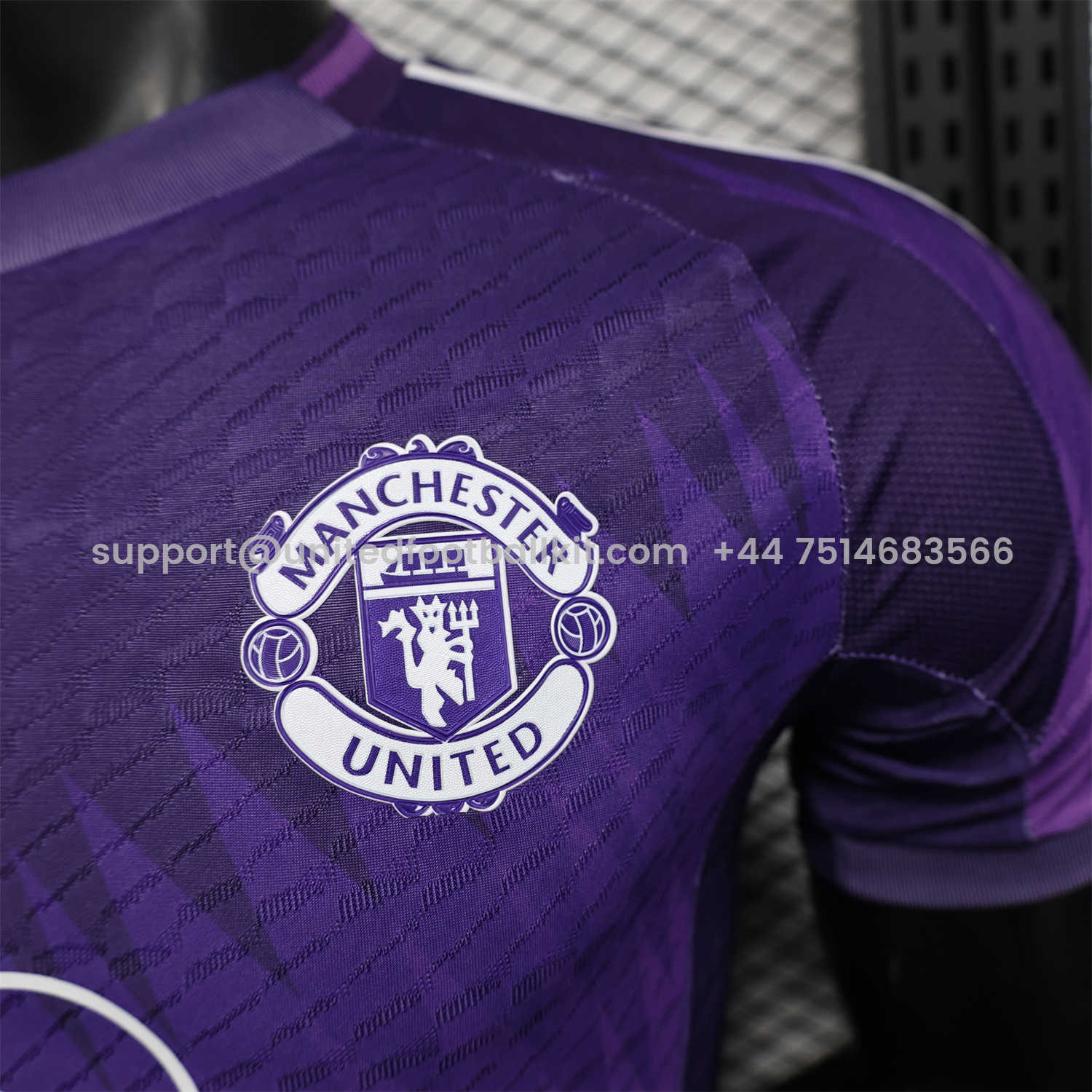 Unitedfootballkit.com | Manchester United 24-25 Purple Gradient Special Edition Jersey - Player Version -Customize Name, Number and Patch | Worldwide Shipping