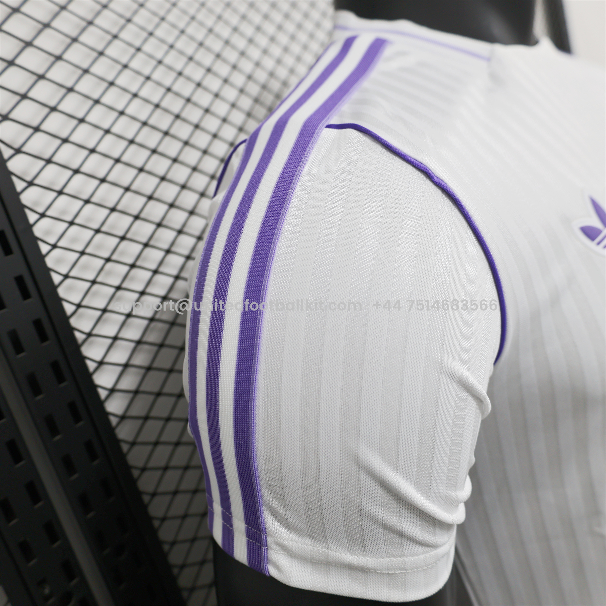 Unitedfootballkit.com | Real Madrid 2025 White Icon Retro Jersey - Player Version -Customize Name, Number and Patch | Worldwide Shipping