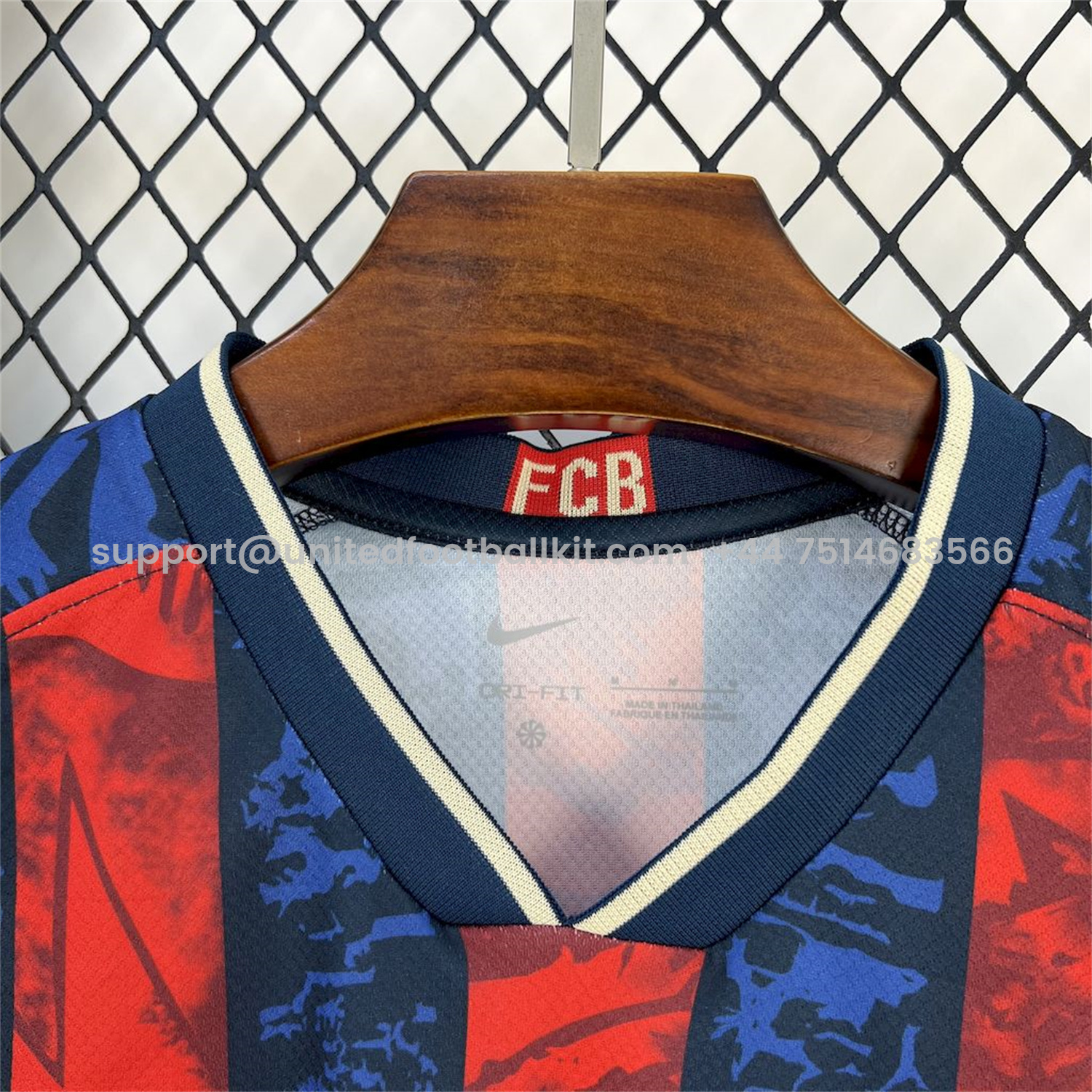 Unitedfootballkit.com | Barcelona 25-26 Red & Blue Random Graffiti Pattern Jersey - Fans Version -Customize Name, Number and Patch | Worldwide Shipping