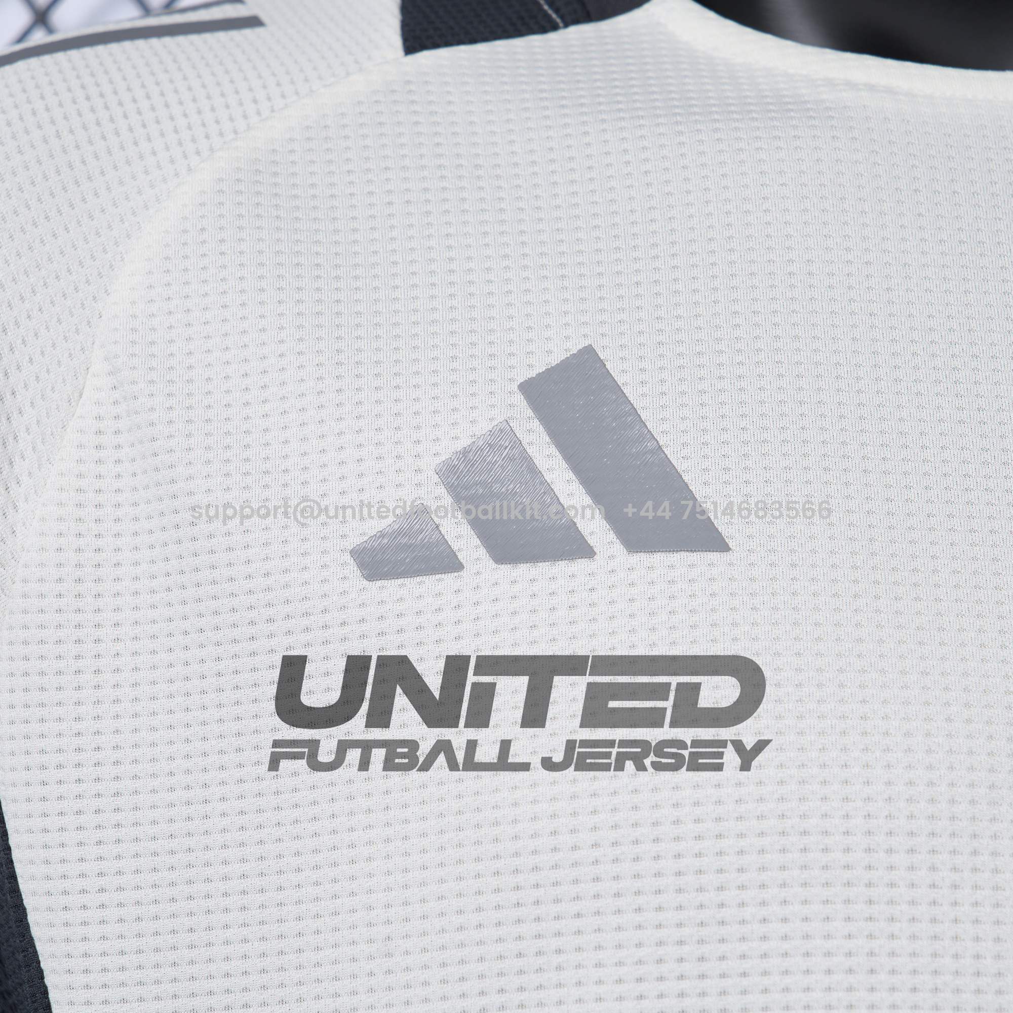 Unitedfootballkit.com | Real Madrid 24-25 White Training Jersey - Player Version -Customize Name, Number and Patch | Worldwide Shipping
