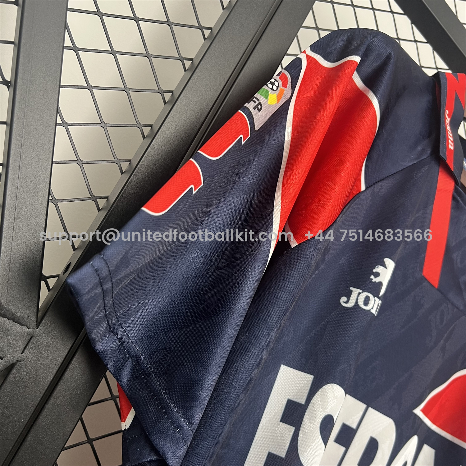 Unitedfootballkit.com | Retro Rayo Vallecano 1997-98 Away Jersey -Customize Name, Number and Patch | Worldwide Shipping