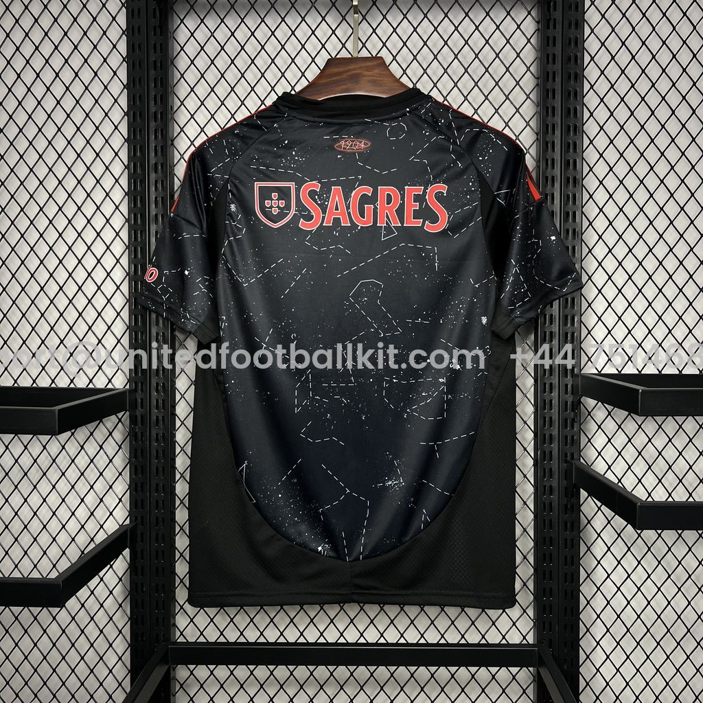 Unitedfootballkit.com | Benfica 24-25 Away Jersey - Fans Version -Customize Name, Number and Patch | Worldwide Shipping