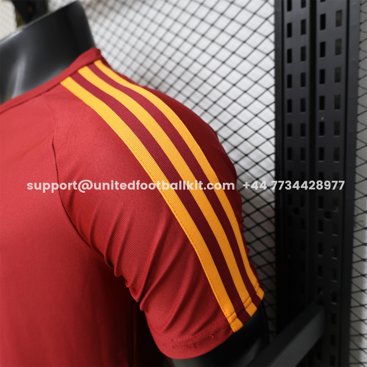 Unitedfootballkit.com | AS Roma 25-26 Retro Casual Style Red Special Jersey - Player Version -Customize Name, Number and Patch | Worldwide Shipping