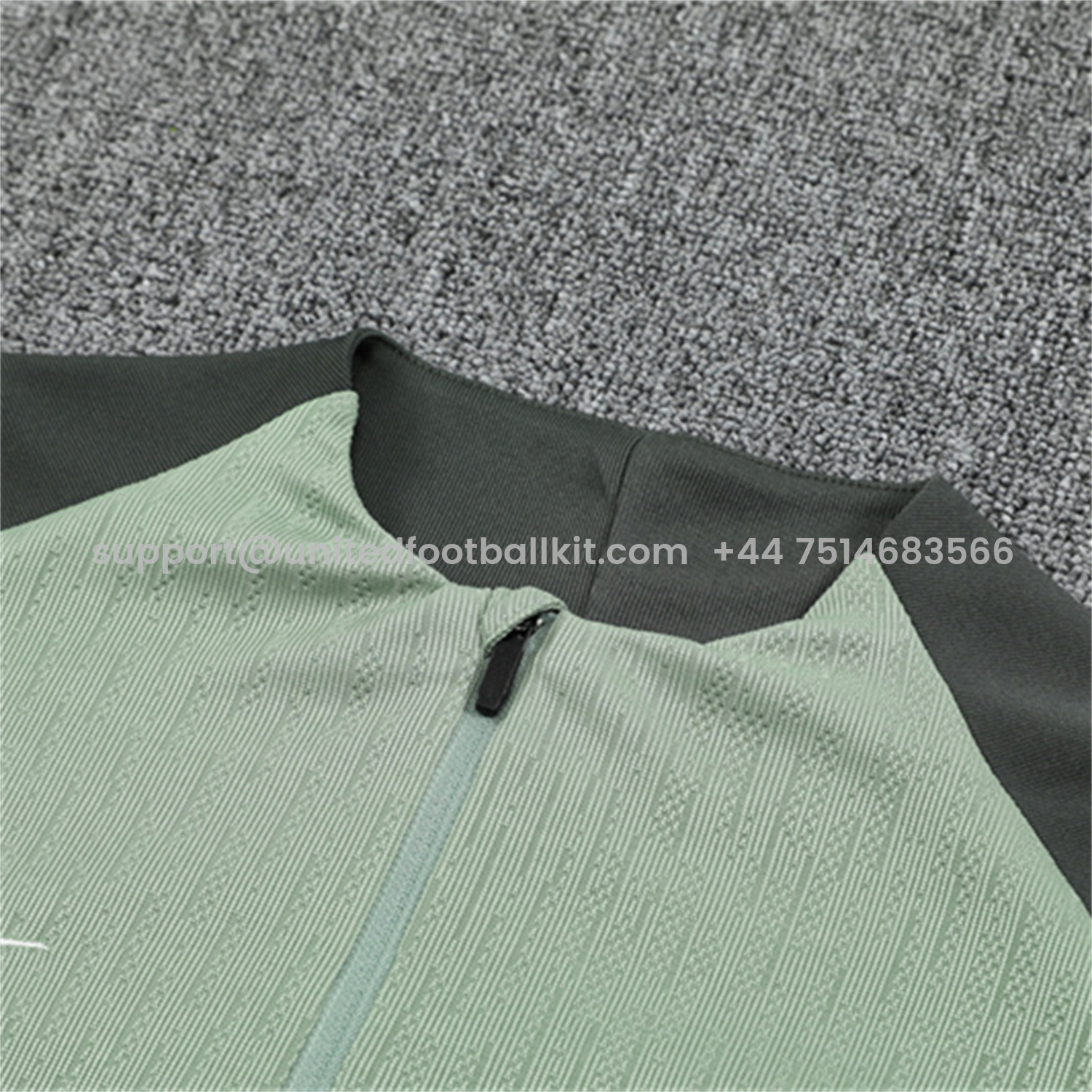 Unitedfootballkit.com | C.H.E.L.S.E.A 25-26 Long Sleeve Training Set - Player Version - Light Green Top and Pants -Customize Name, Number and Patch | Worldwide Shipping