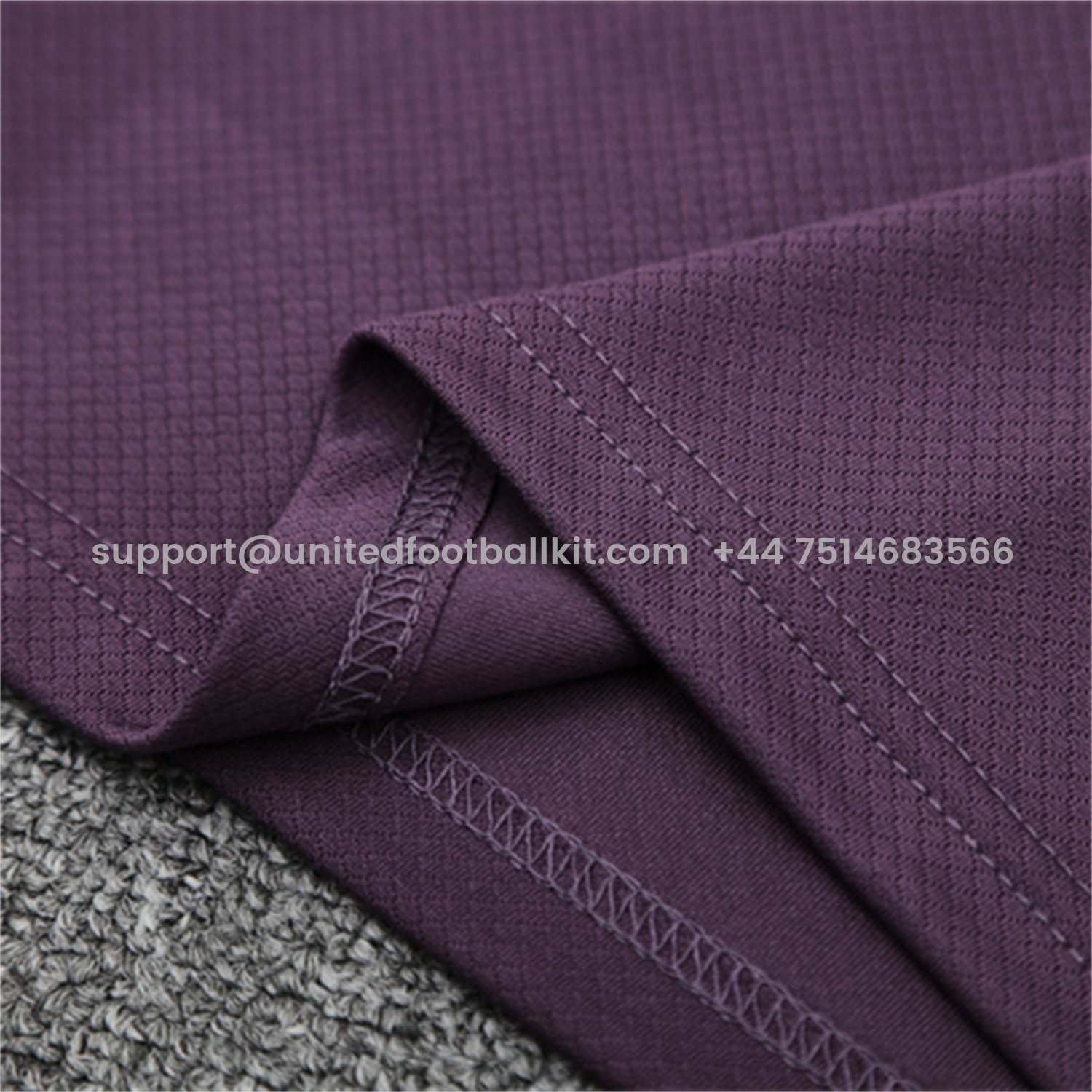 Unitedfootballkit.com | Manchester United 25-26 Short-Sleeve Training Set - Purple Top & Black shorts -Customize Name, Number and Patch | Worldwide Shipping