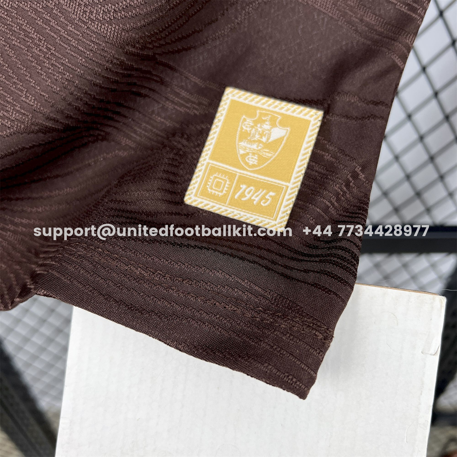 Unitedfootballkit.com | Vasco da Gama 25-26 Third Brown Jersey - Fans Version -Customize Name, Number and Patch | Worldwide Shipping