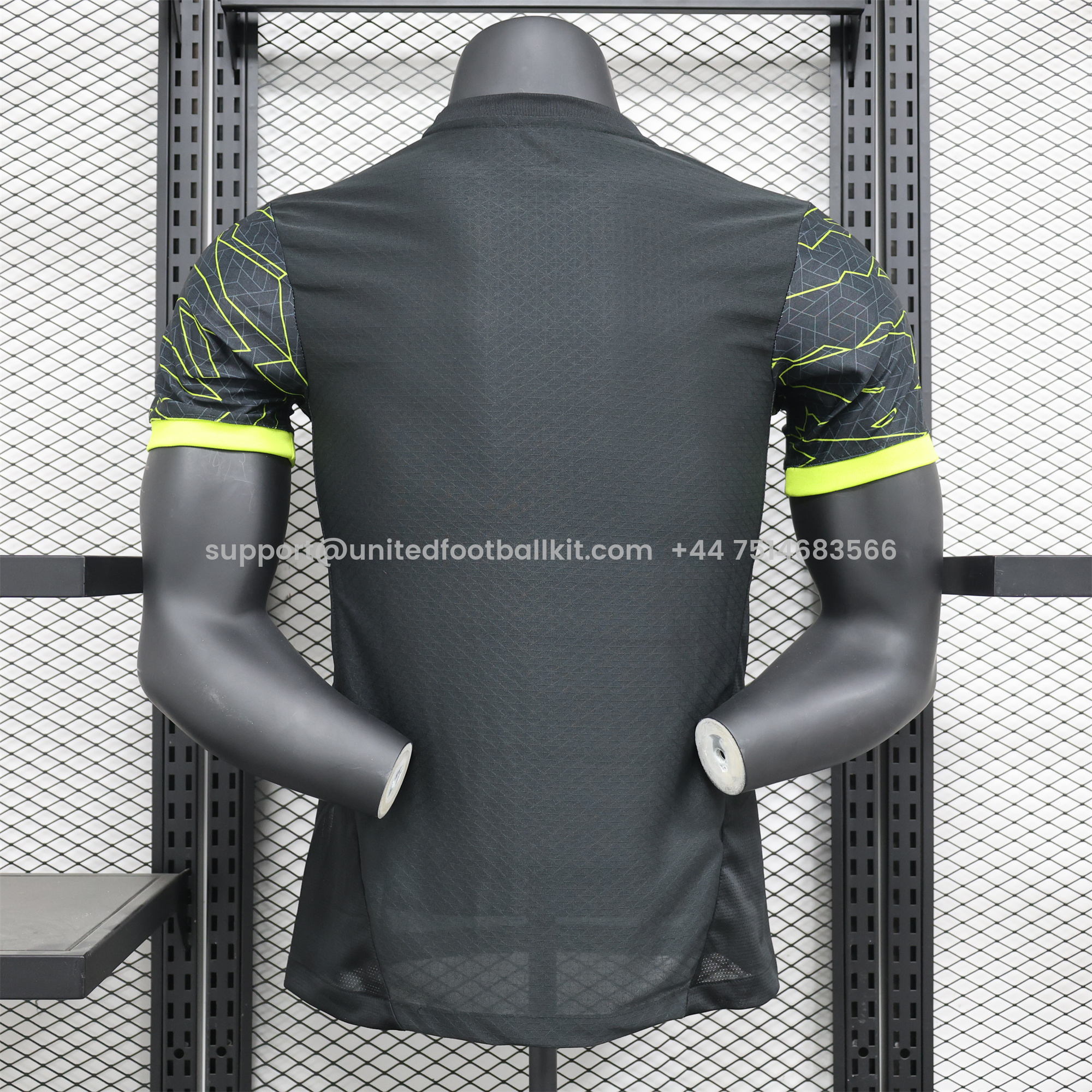 Unitedfootballkit.com | Dortmund 24-25 E-football Team Black Special Jersey - Player Version -Customize Name, Number and Patch | Worldwide Shipping