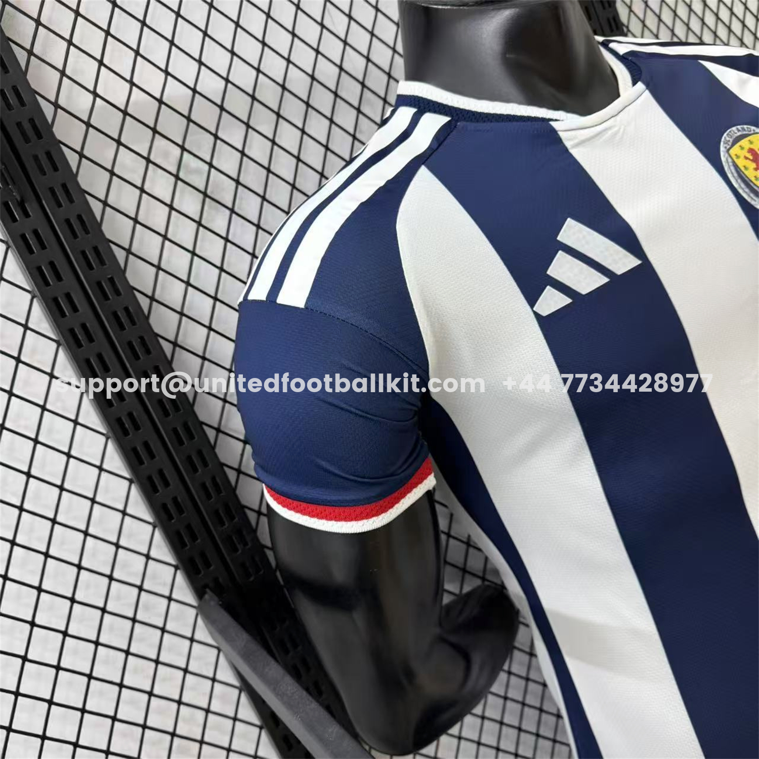 Unitedfootballkit.com | S-c-o.t l.a-n.d 2026 Blue And White Special Jersey - Player Version -Customize Name, Number and Patch | Worldwide Shipping