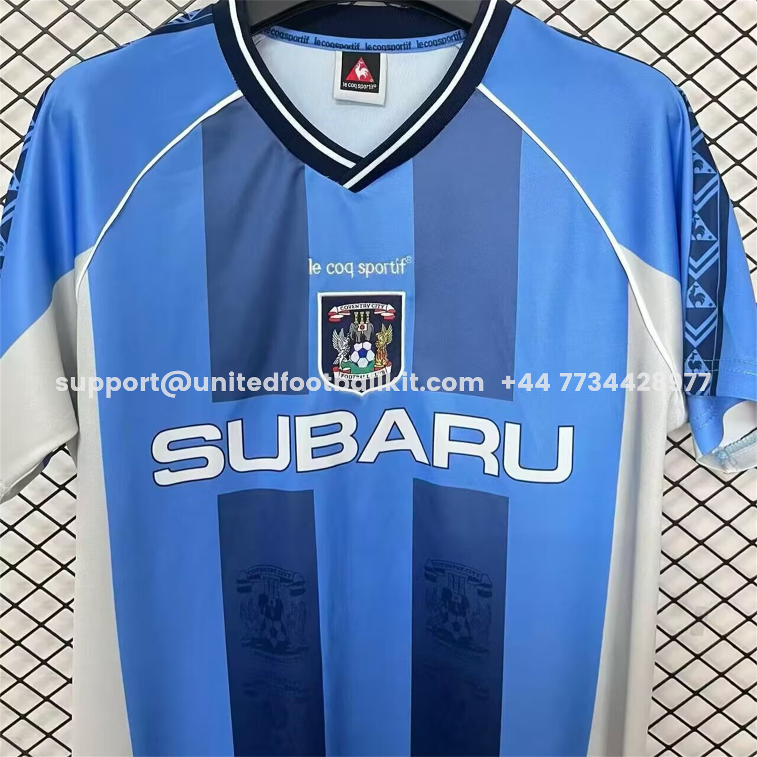 Unitedfootballkit.com | Retro Coventry City 1998-99 Home Jersey -Customize Name, Number and Patch | Worldwide Shipping