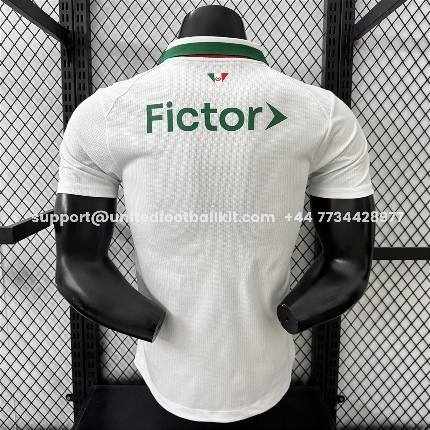Unitedfootballkit.com | Palmeiras 26-27 Away White Jersey - Player Version -Customize Name, Number and Patch | Worldwide Shipping