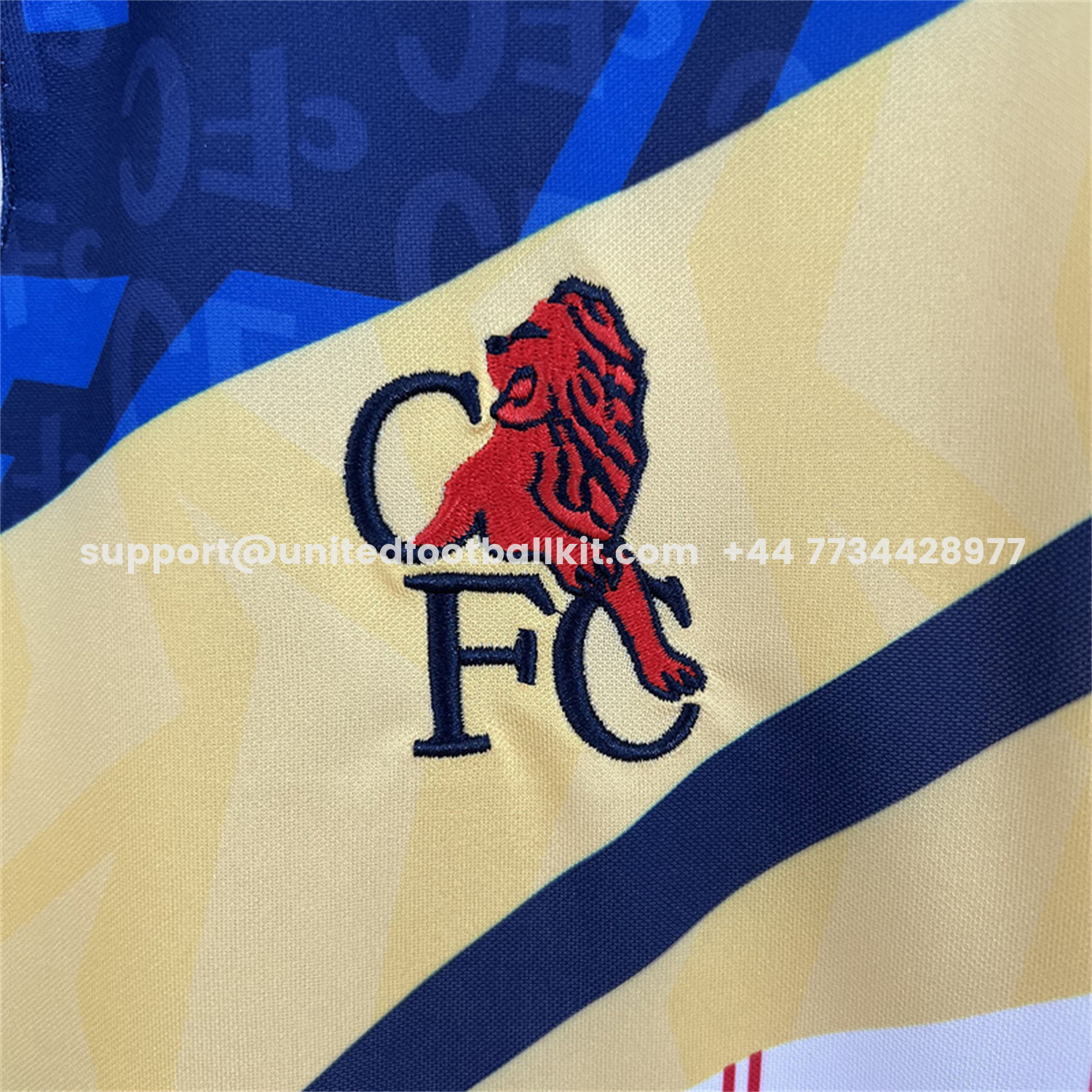 Unitedfootballkit.com | Retro C.H.E.L.S.E.A 1990 Mash Up Special Jersey -Customize Name, Number and Patch | Worldwide Shipping