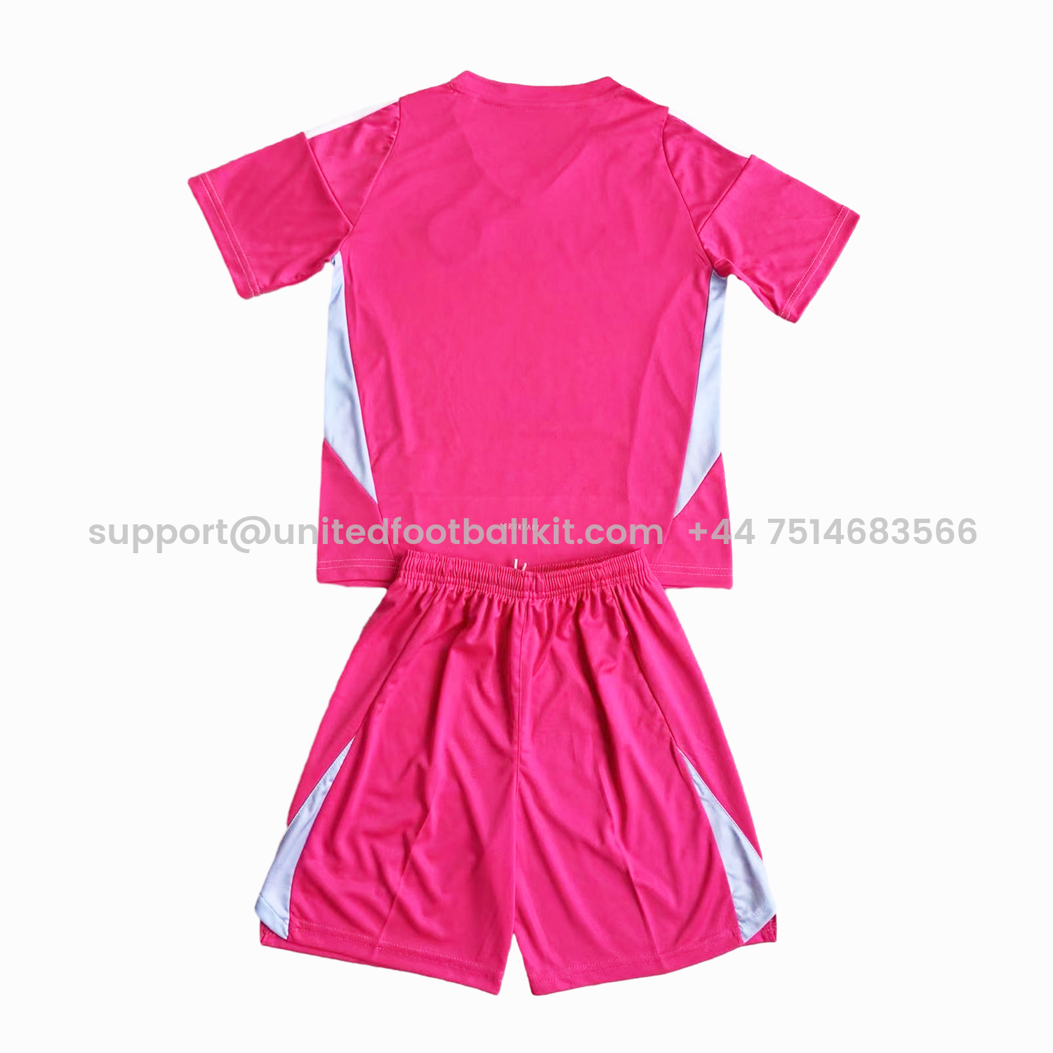 Unitedfootballkit.com | S-c-o.t l.a-n.d 2024 Goalkeeper Kids Kit - Pink -Customize Name, Number and Patch | Worldwide Shipping