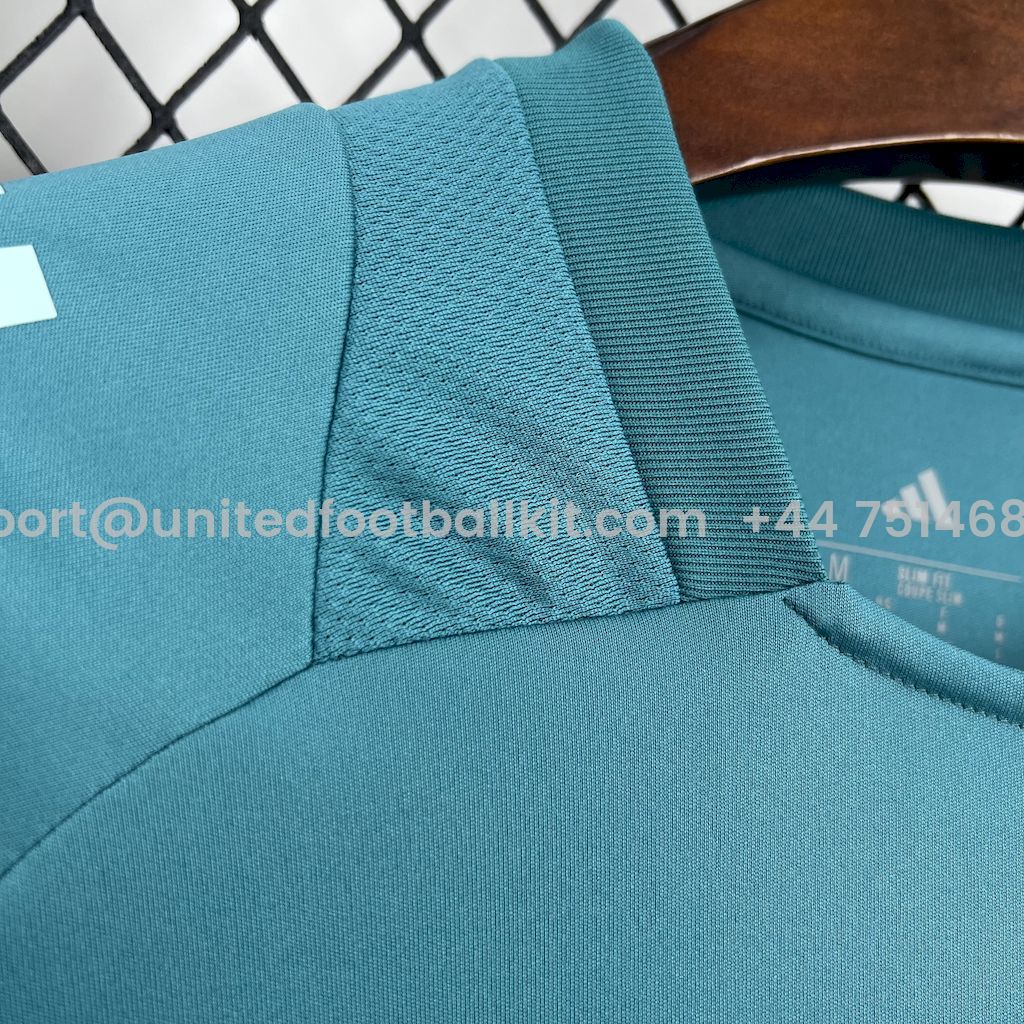 Unitedfootballkit.com | Cruzeiro 2025 Turquoise Training Jersey - Fans Version -Customize Name, Number and Patch | Worldwide Shipping