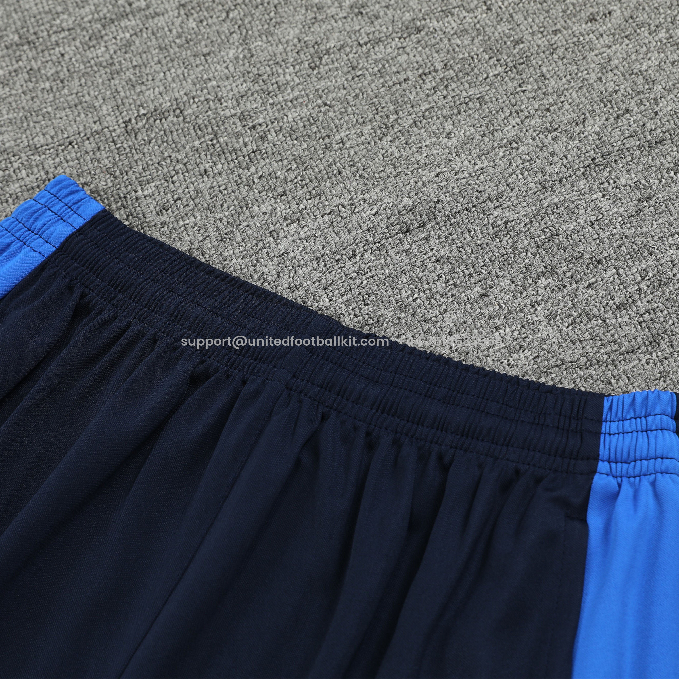 Unitedfootballkit.com | Barcelona 24-25 Training Vest Suit - White with Pattern -Customize Name, Number and Patch | Worldwide Shipping