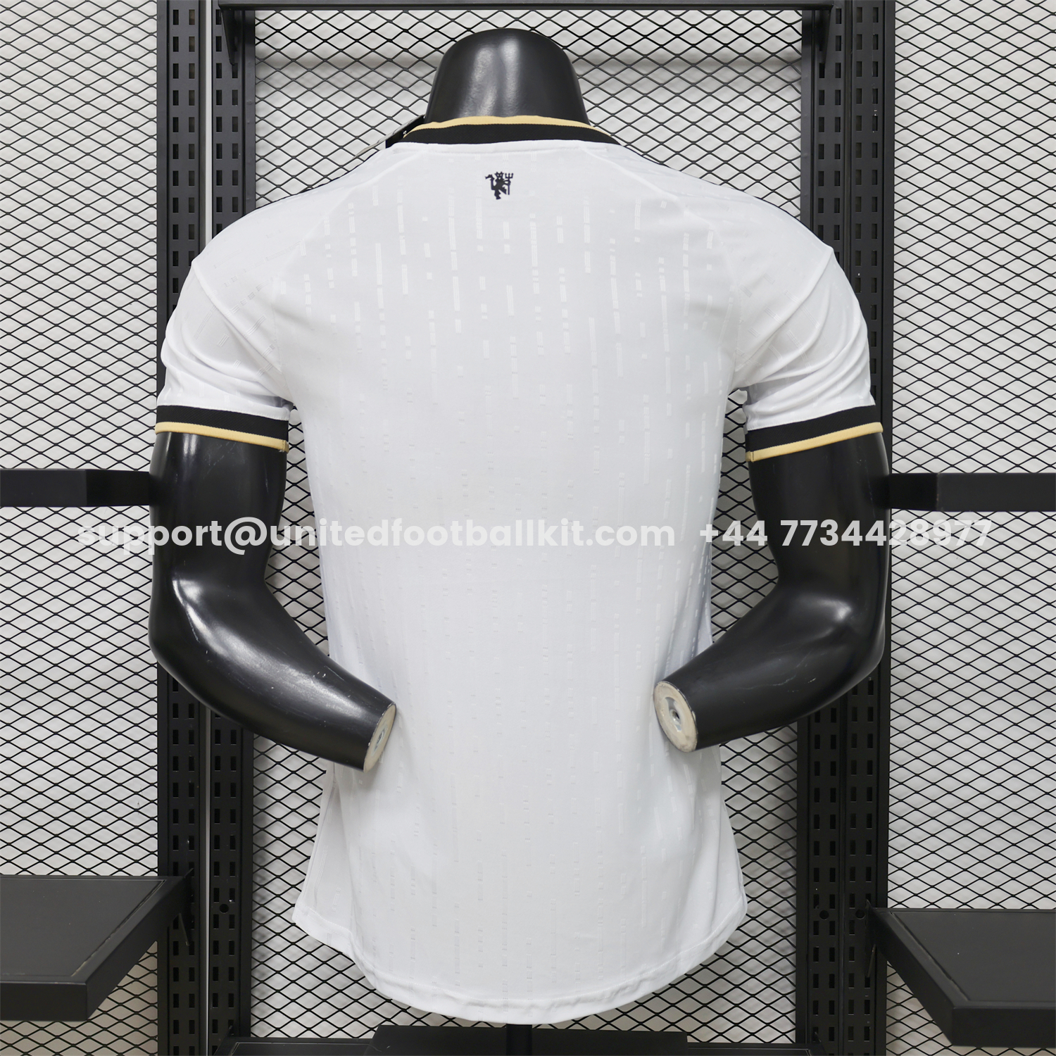 Unitedfootballkit.com | Manchester United 26-27 Snapdragon White Special Jersey - Player Version -Customize Name, Number and Patch | Worldwide Shipping