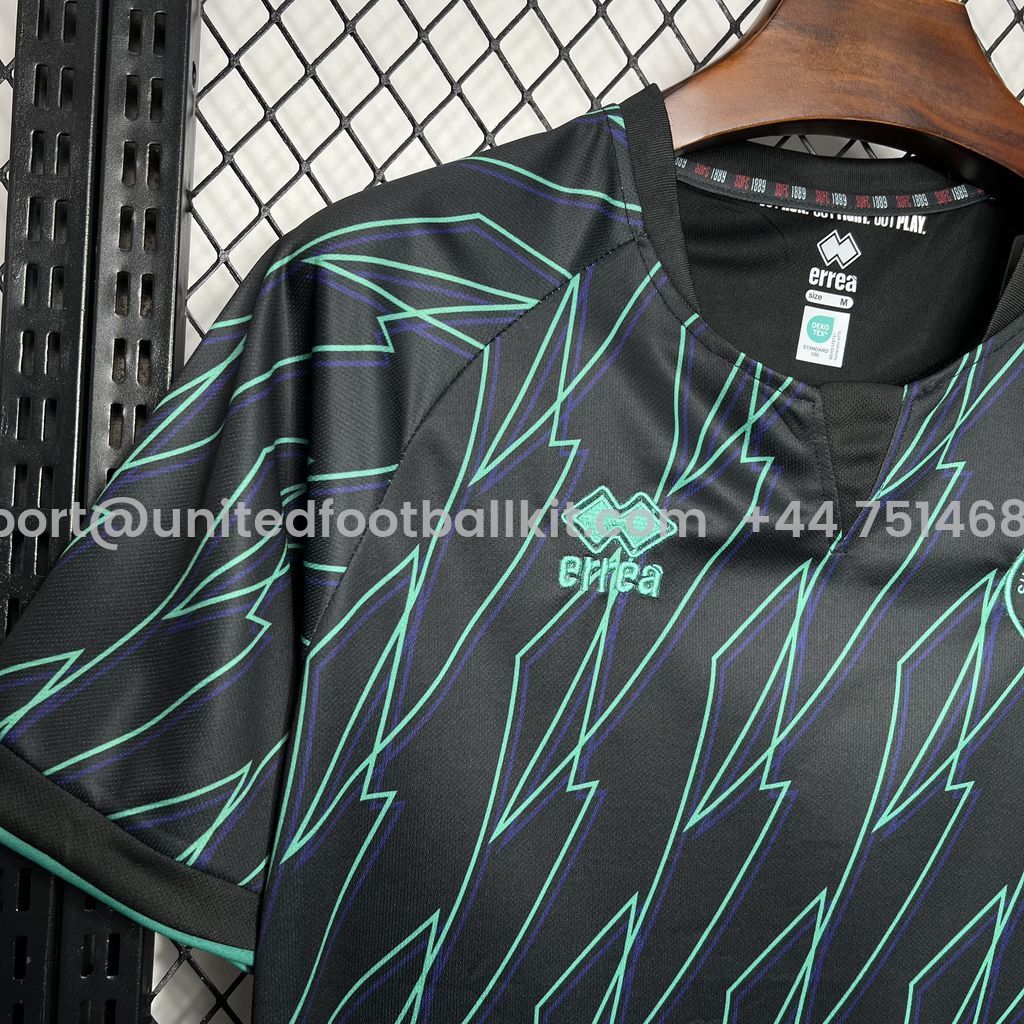 Unitedfootballkit.com | Sheffield United 24-25 Away Jersey -Customize Name, Number and Patch | Worldwide Shipping