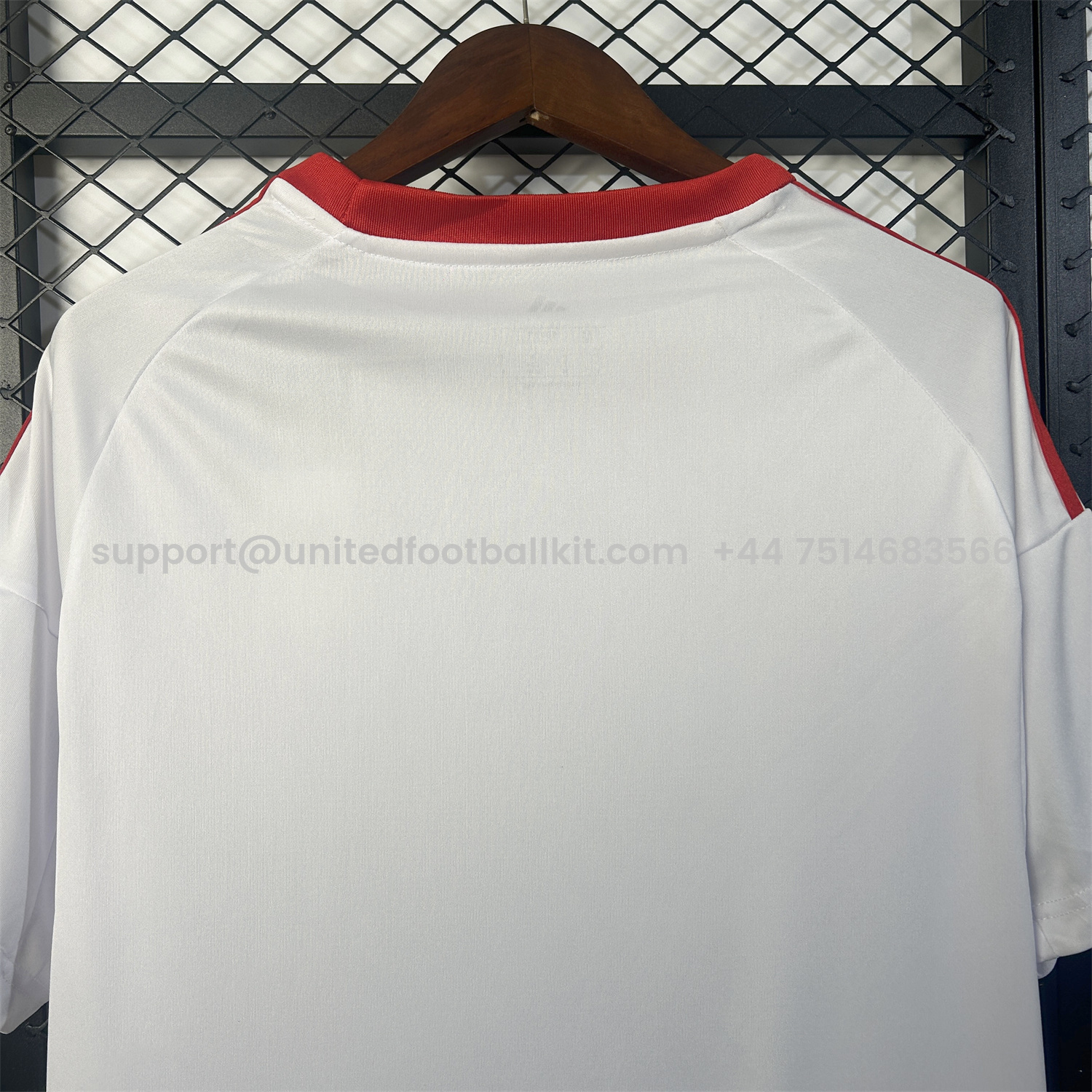 Unitedfootballkit.com | Sevilla 25-26 Home White Jersey - Fans Version -Customize Name, Number and Patch | Worldwide Shipping
