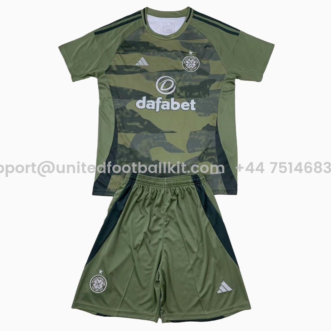 Unitedfootballkit.com | Celtic 24-25 Third Men's Adult Jersey Set - Fans Version -Customize Name, Number and Patch | Worldwide Shipping