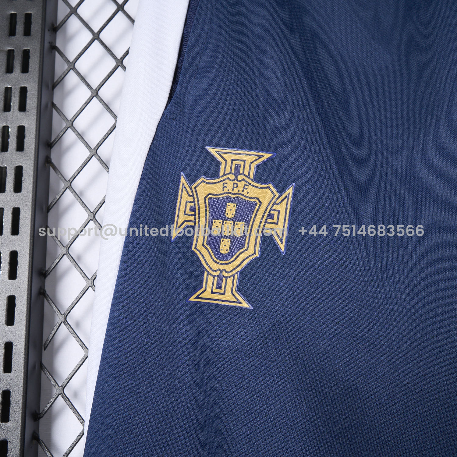 Unitedfootballkit.com | Portugal 25-26 Navy Blue Training Pants - Player Version -Customize Name, Number and Patch | Worldwide Shipping