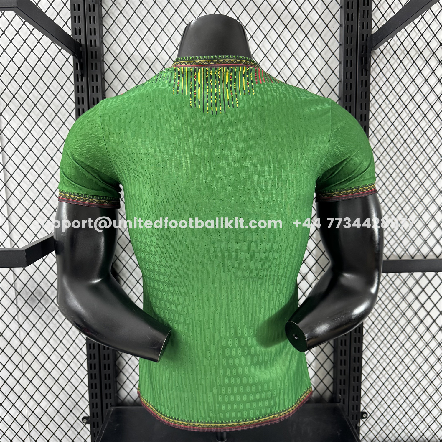 Unitedfootballkit.com | Mali 2025 Away Green Jersey - Player Version -Customize Name, Number and Patch | Worldwide Shipping