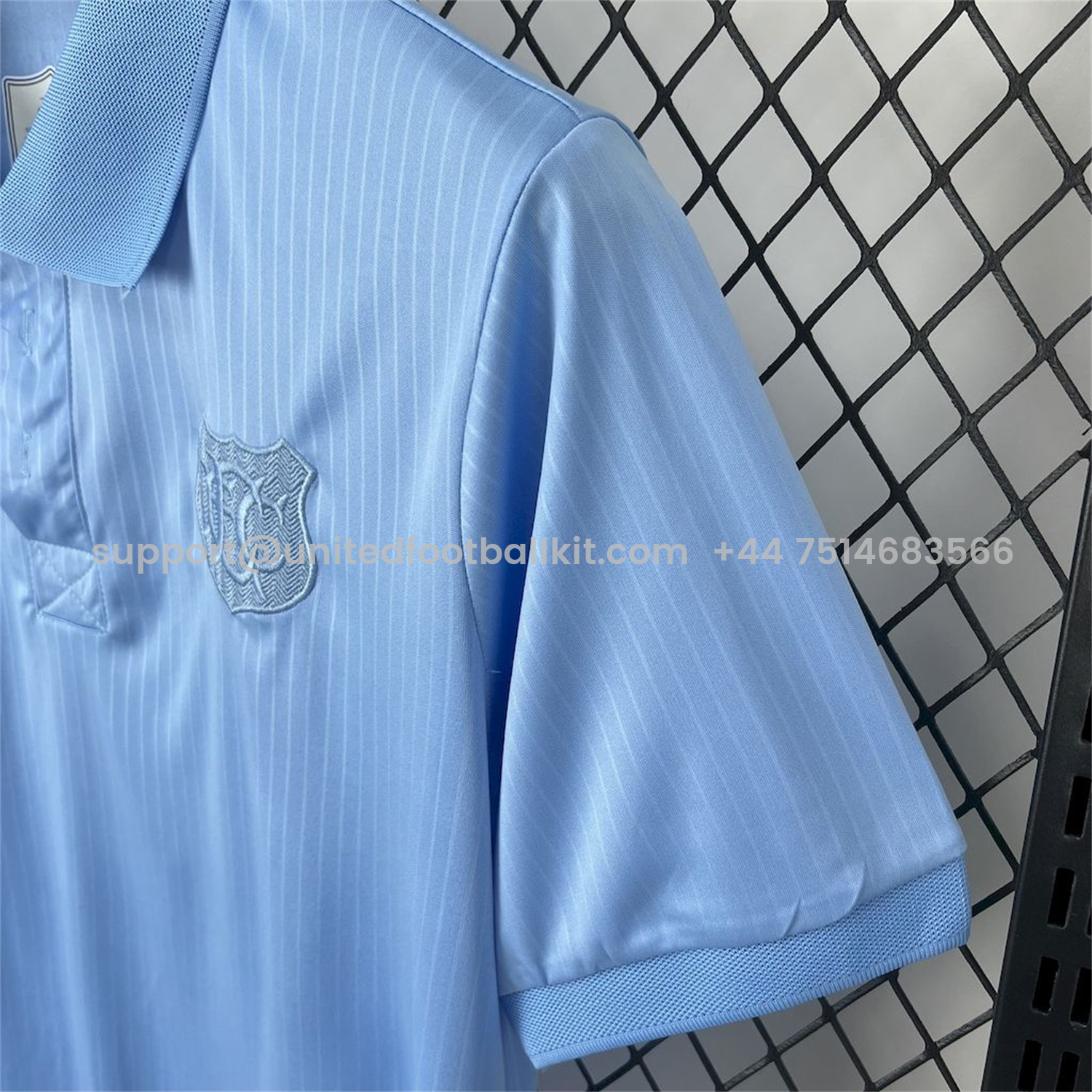 Unitedfootballkit.com | Everton 25-26 1892 Heritage Limited Edition POLO -Customize Name, Number and Patch | Worldwide Shipping