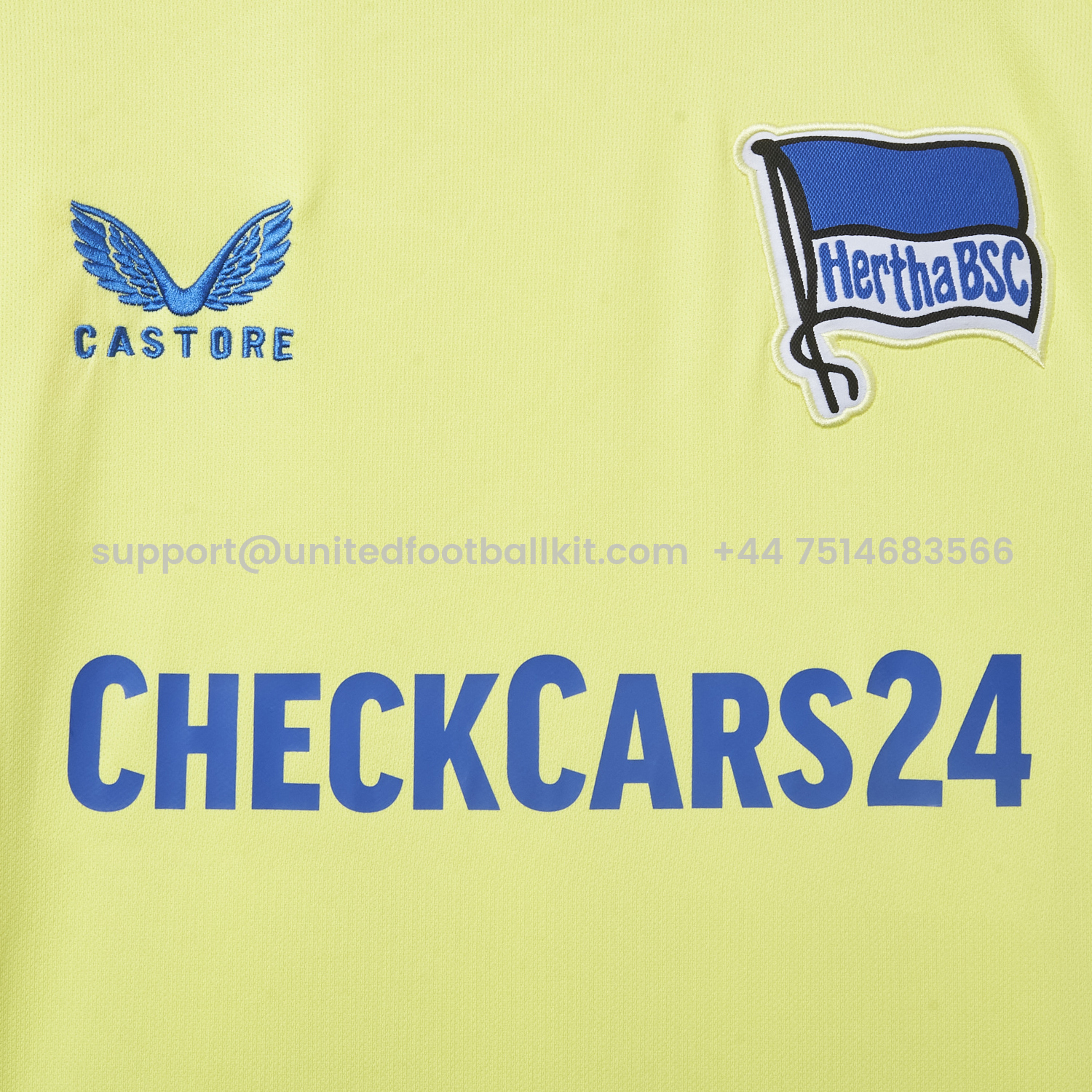 Unitedfootballkit.com | Hertha BSC 25-26 Third Jersey - Fans Version -Customize Name, Number and Patch | Worldwide Shipping