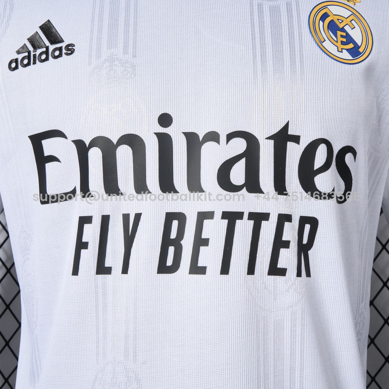 Unitedfootballkit.com | Retro Real Madrid 2022-23 Home Jersey - Player Version -Customize Name, Number and Patch | Worldwide Shipping