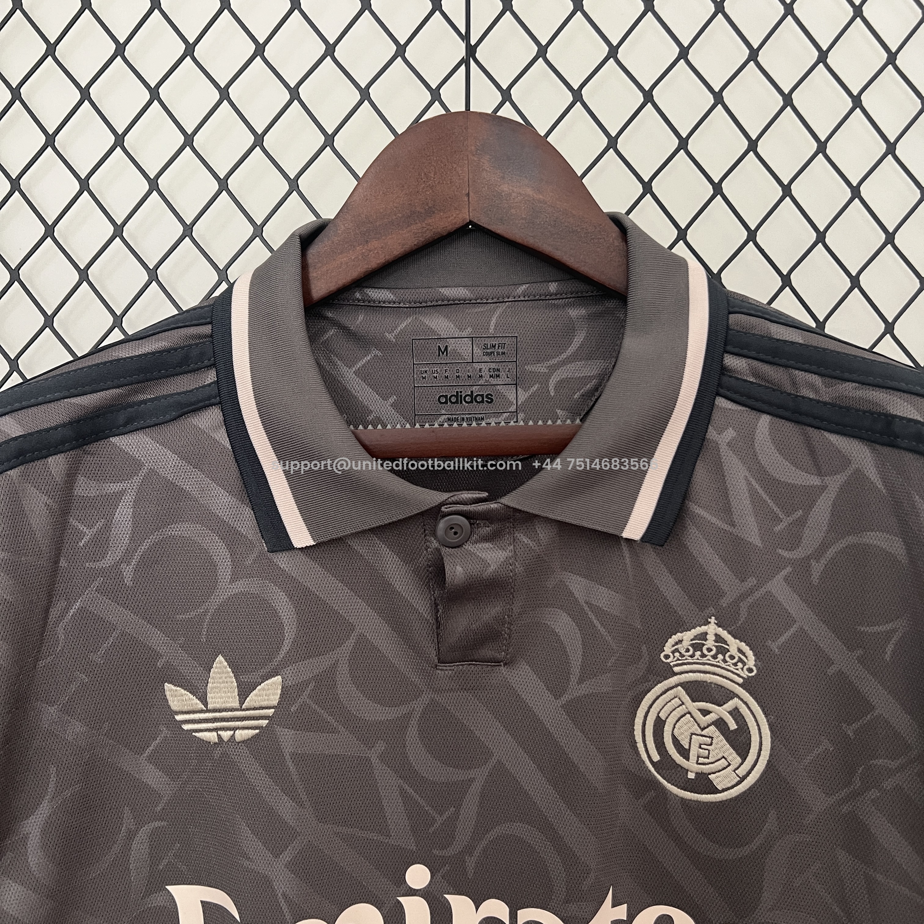 Unitedfootballkit.com | Real Madrid 24-25 Third Jersey - Fans Version -Customize Name, Number and Patch | Worldwide Shipping