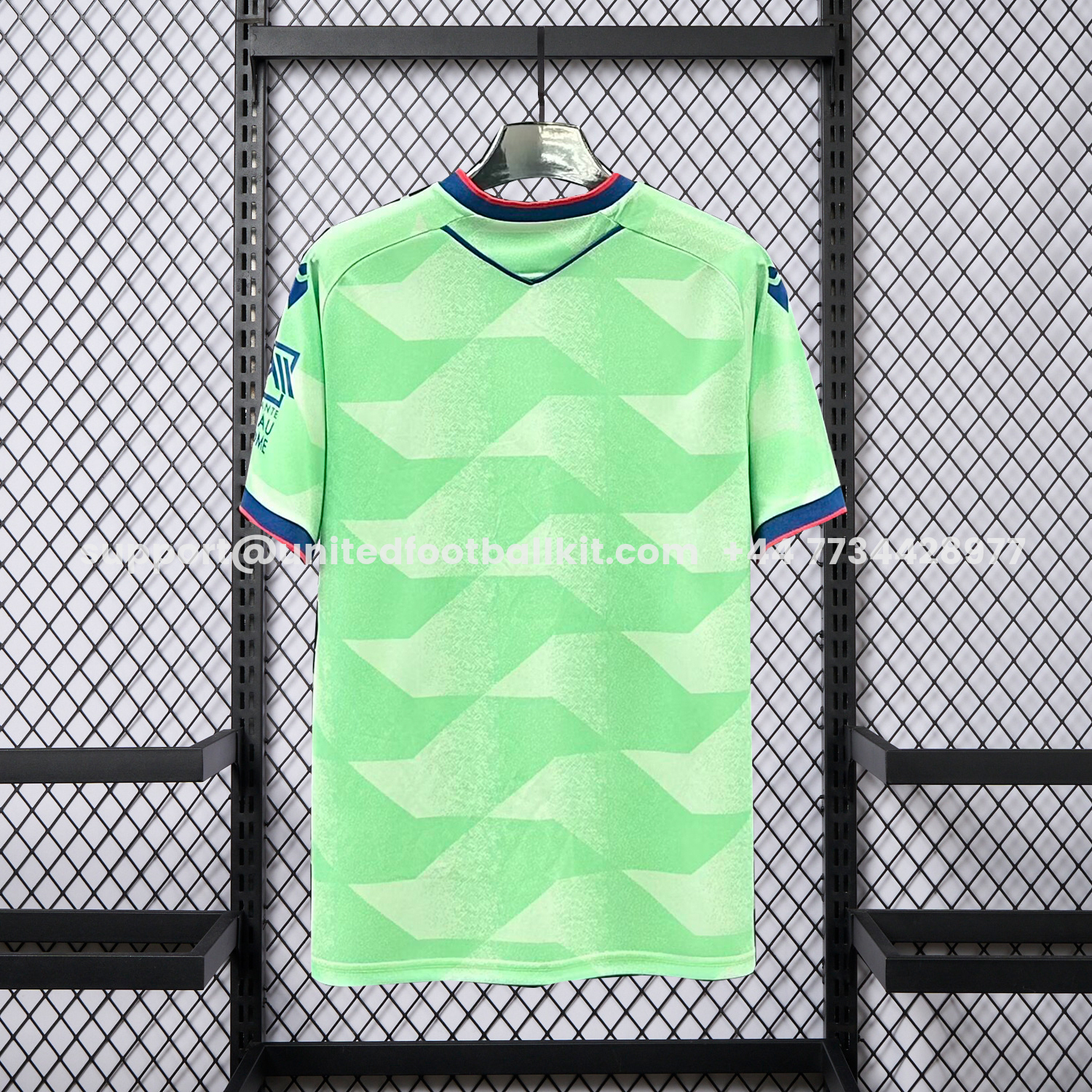 Unitedfootballkit.com | Levante UD 25-26 Third Green Jersey - Fans Version -Customize Name, Number and Patch | Worldwide Shipping
