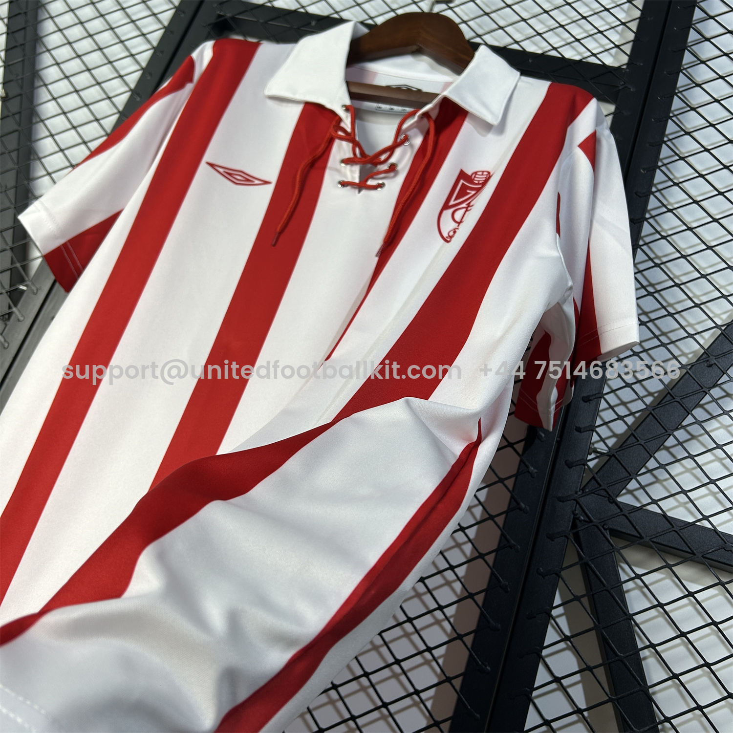 Unitedfootballkit.com | Retro Granada CF 2005-06 Home Jersey -Customize Name, Number and Patch | Worldwide Shipping