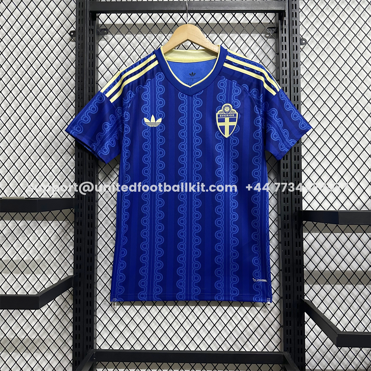 Unitedfootballkit.com | Sweden 2026 Away Jersey - Fans Version -Customize Name, Number and Patch | Worldwide Shipping
