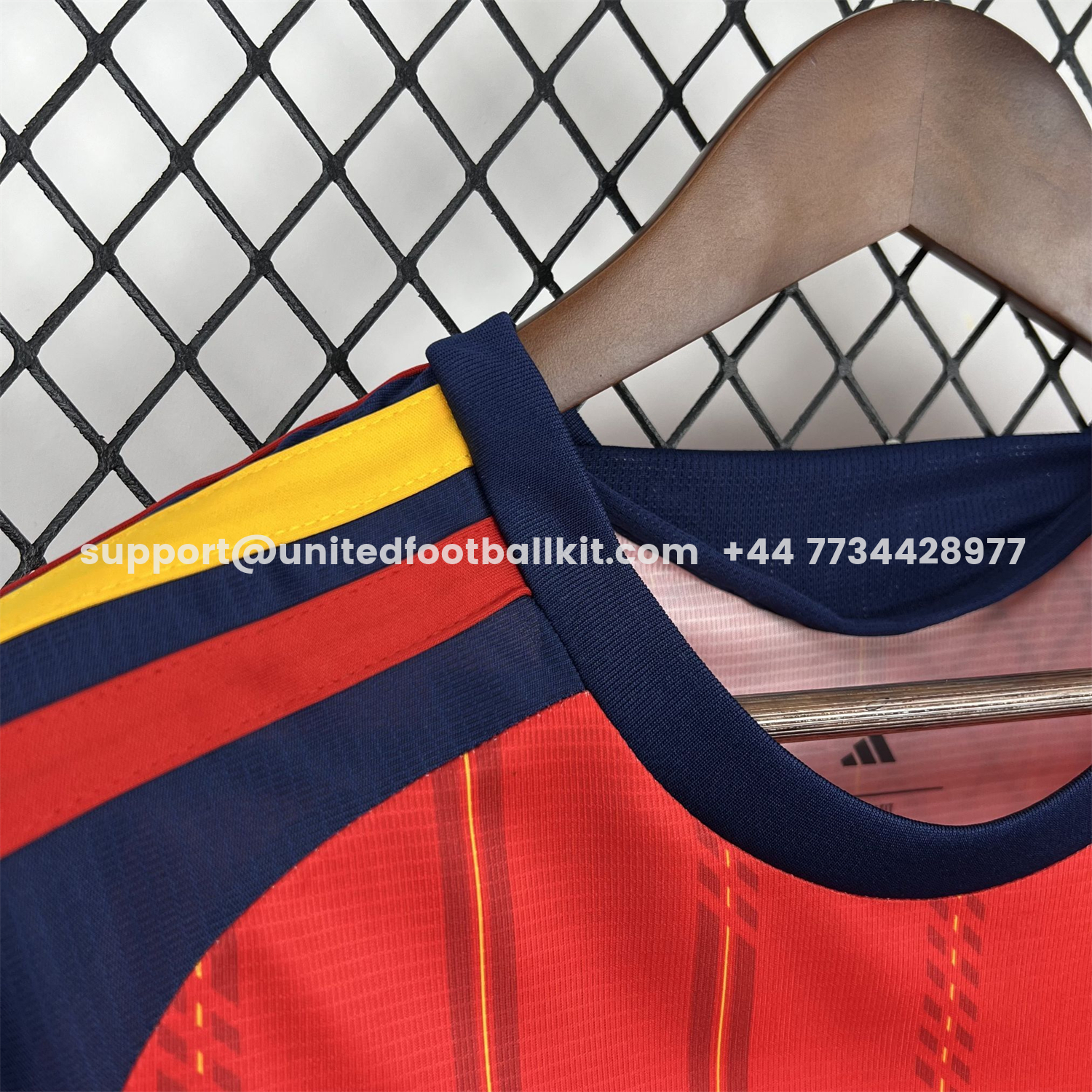 Unitedfootballkit.com | Women's Spain 2026 Home Jersey -Customize Name, Number and Patch | Worldwide Shipping