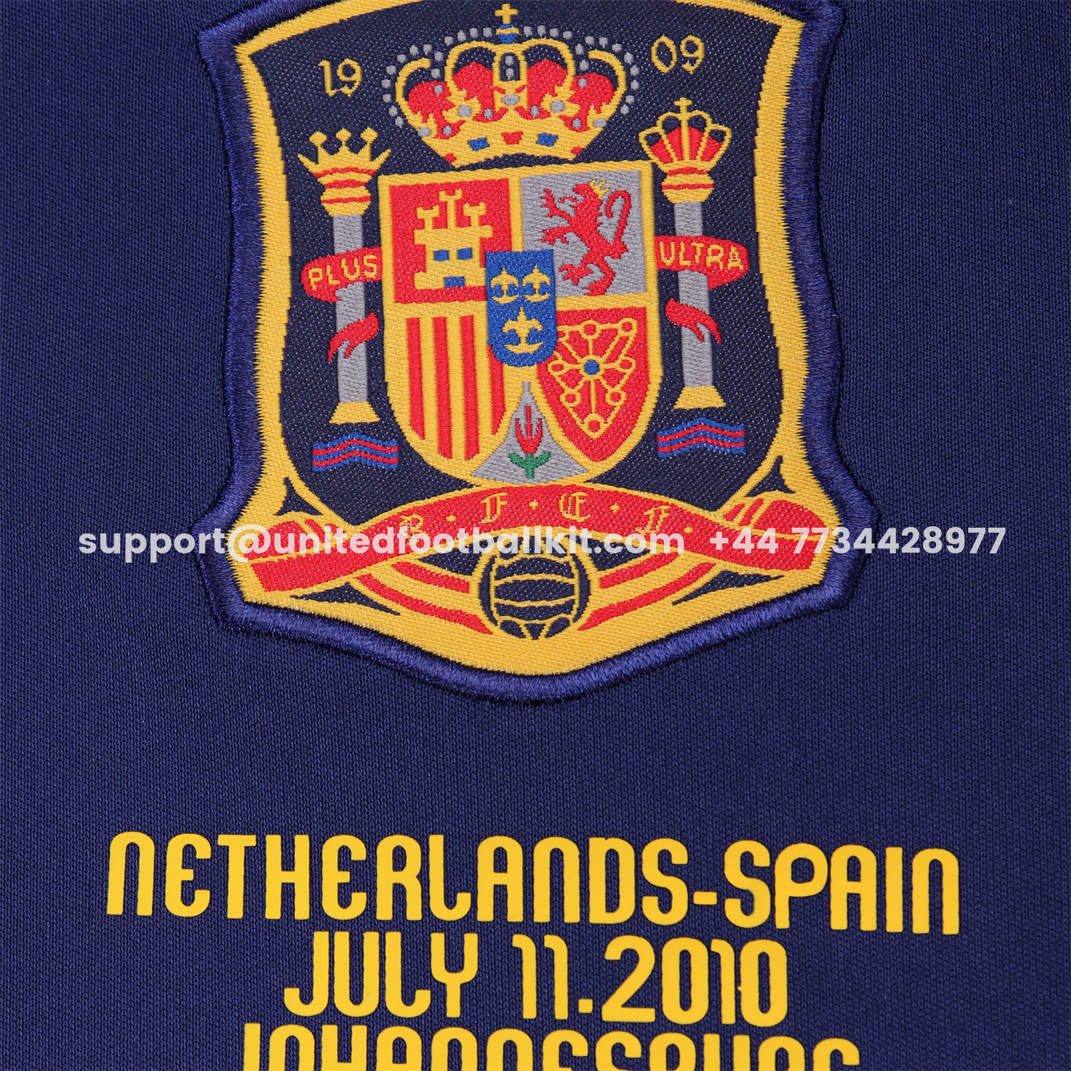 Unitedfootballkit.com | Retro Spain 2010 Away Kids Kit -Customize Name, Number and Patch | Worldwide Shipping