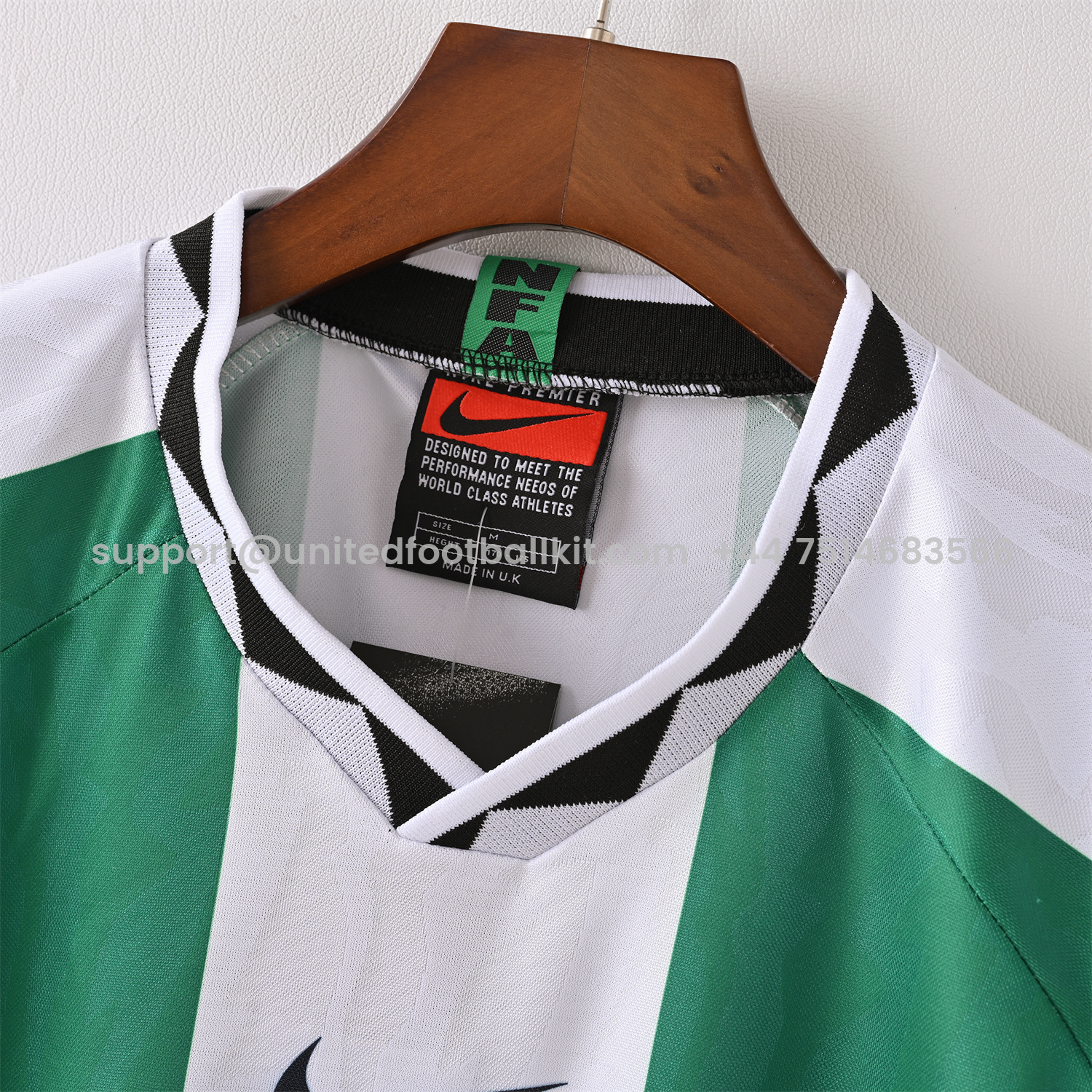 Unitedfootballkit.com | Retro Nigeria 1996 Home Jersey -Customize Name, Number and Patch | Worldwide Shipping
