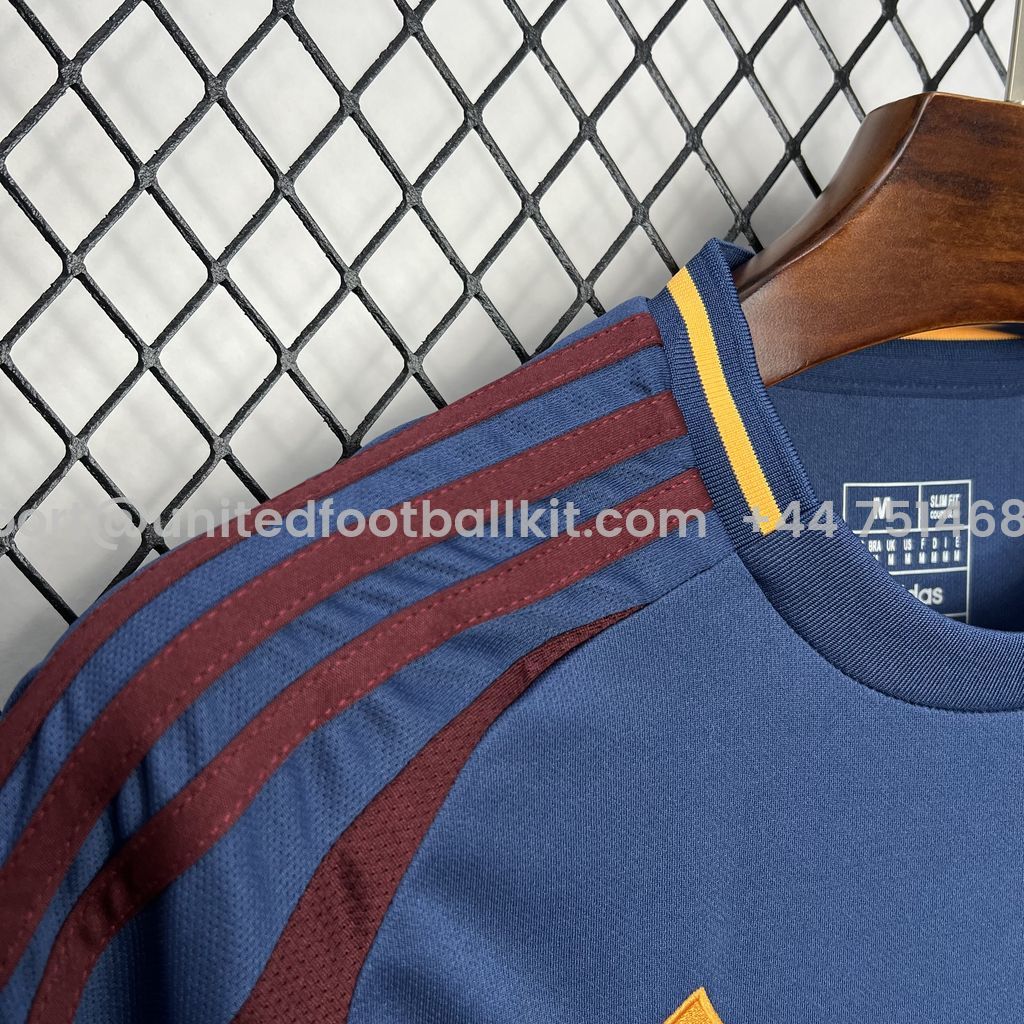 Unitedfootballkit.com | AS Roma 24-25 Third Jersey - Fans Version -Customize Name, Number and Patch | Worldwide Shipping