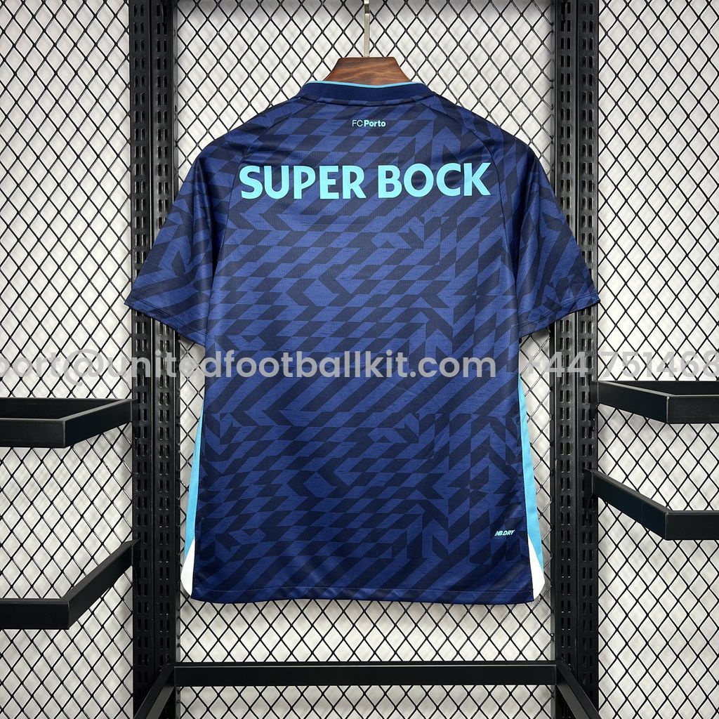Unitedfootballkit.com | Porto 24-25 Third Jersey - Fans Version -Customize Name, Number and Patch | Worldwide Shipping