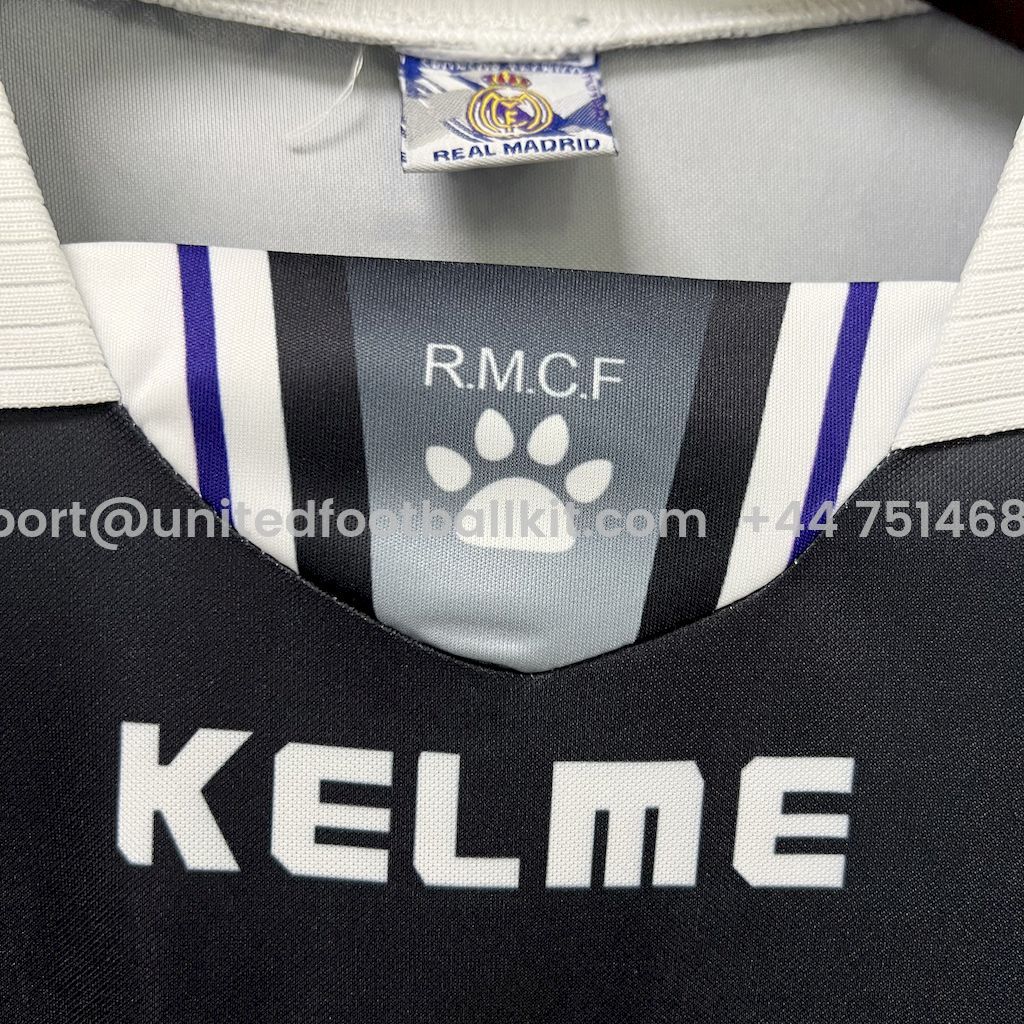 Unitedfootballkit.com | Retro Real Madrid 1997-98 Third Jersey -Customize Name, Number and Patch | Worldwide Shipping