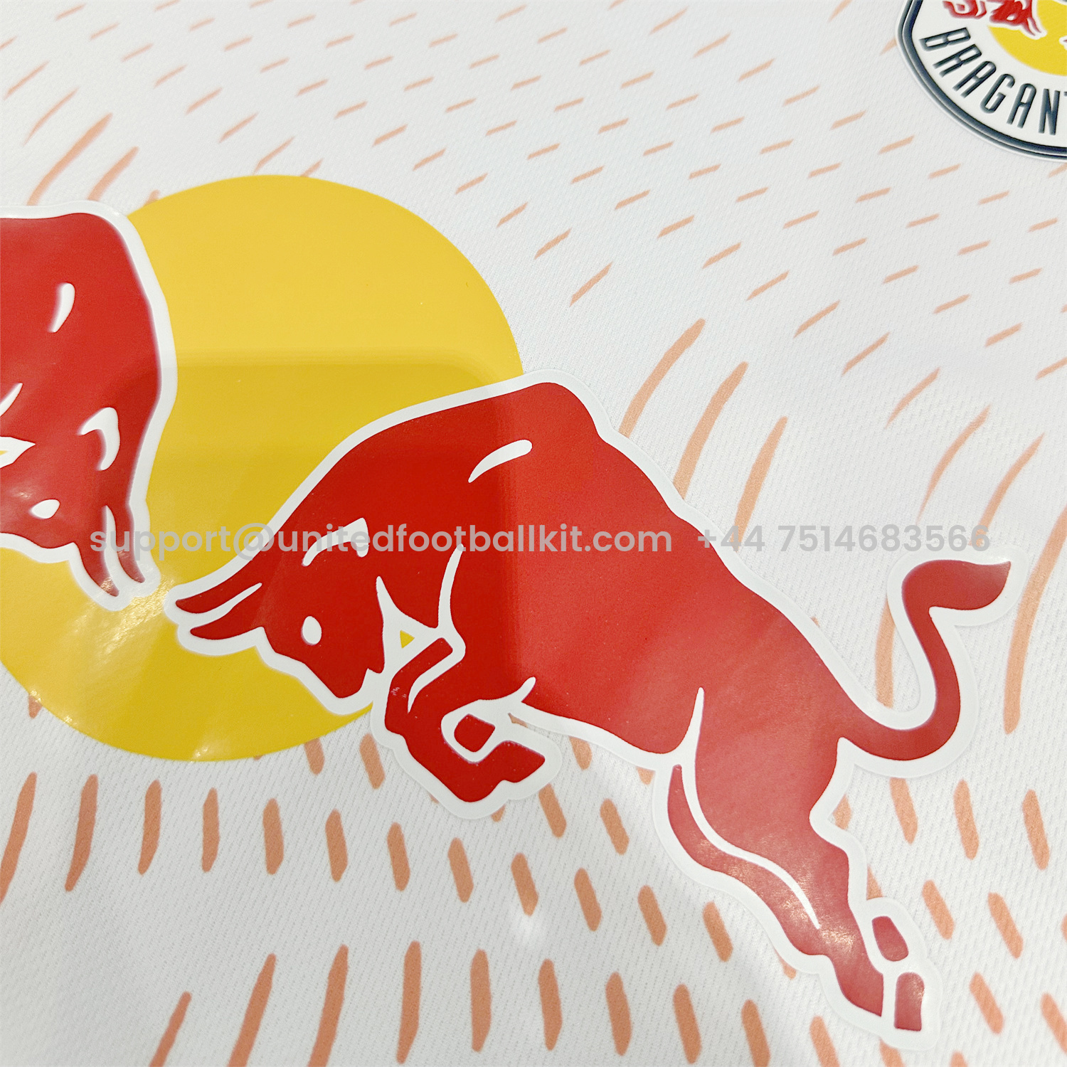 Unitedfootballkit.com | Red Bull Bragantino 25-26 Home Jersey - Fans Version -Customize Name, Number and Patch | Worldwide Shipping