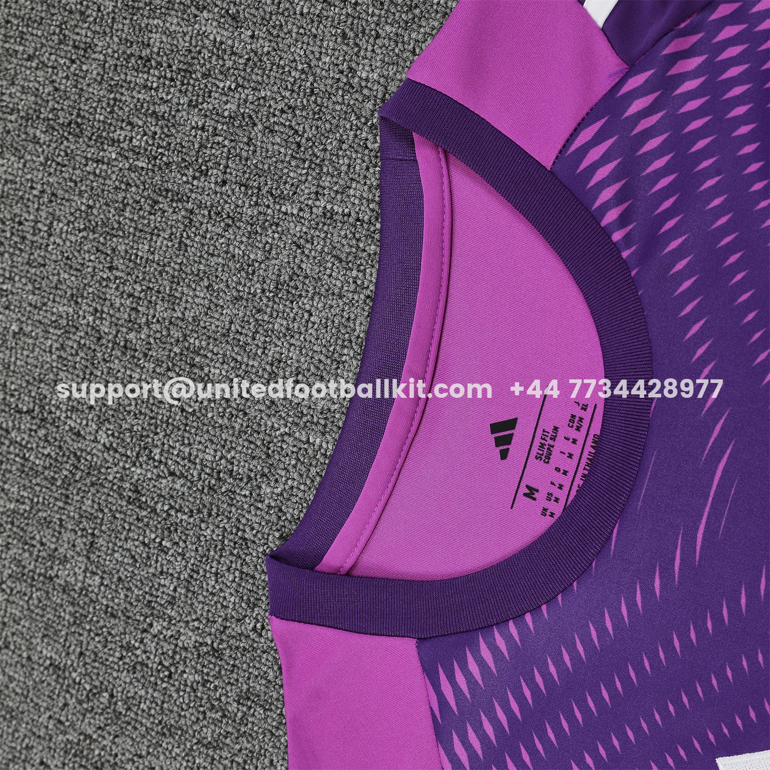 Unitedfootballkit.com | Real Madrid 25-26 Short-Sleeve Training Set - Purple Top & Purple Shorts -Customize Name, Number and Patch | Worldwide Shipping