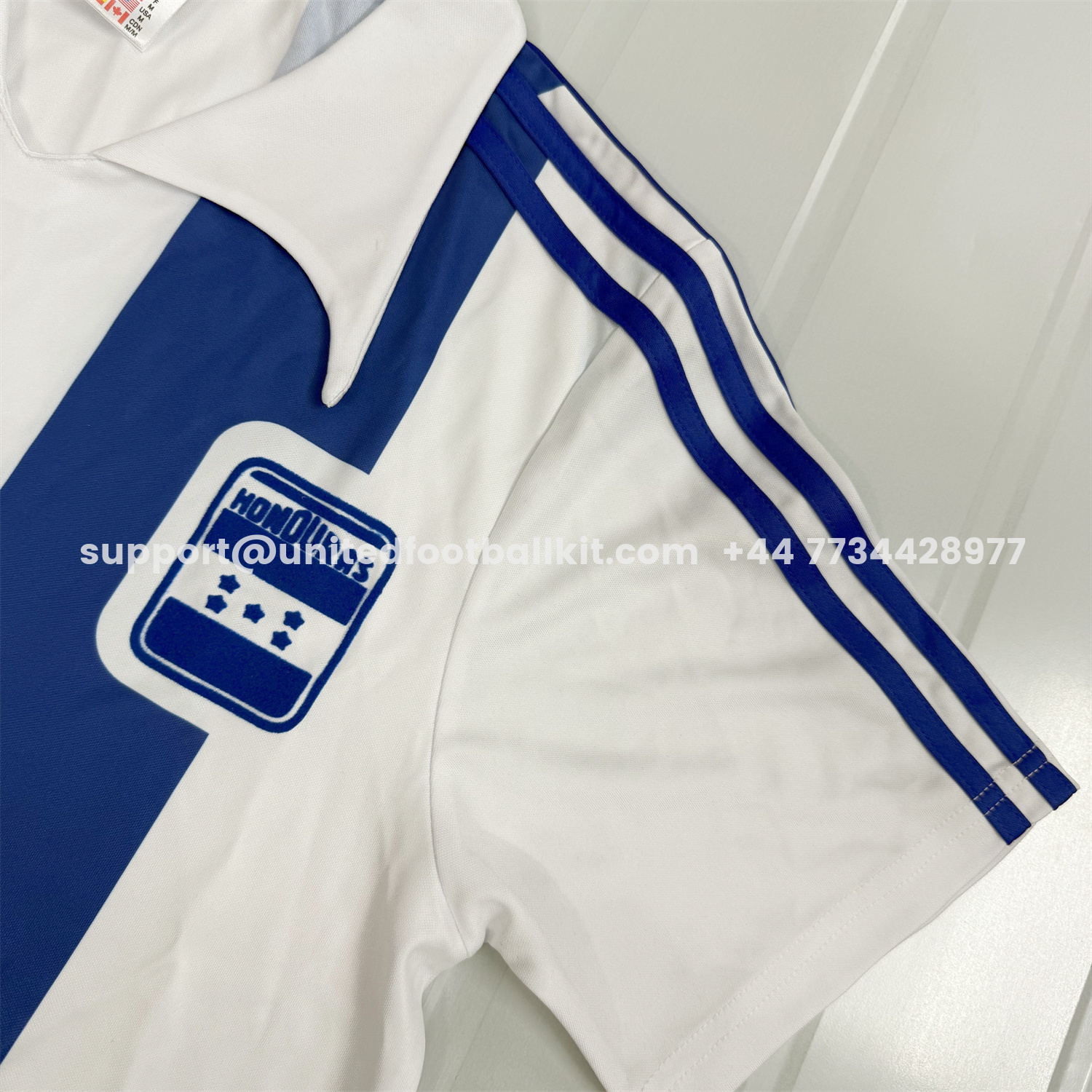 Unitedfootballkit.com | Retro Honduras 1980-82 Away Jersey -Customize Name, Number and Patch | Worldwide Shipping